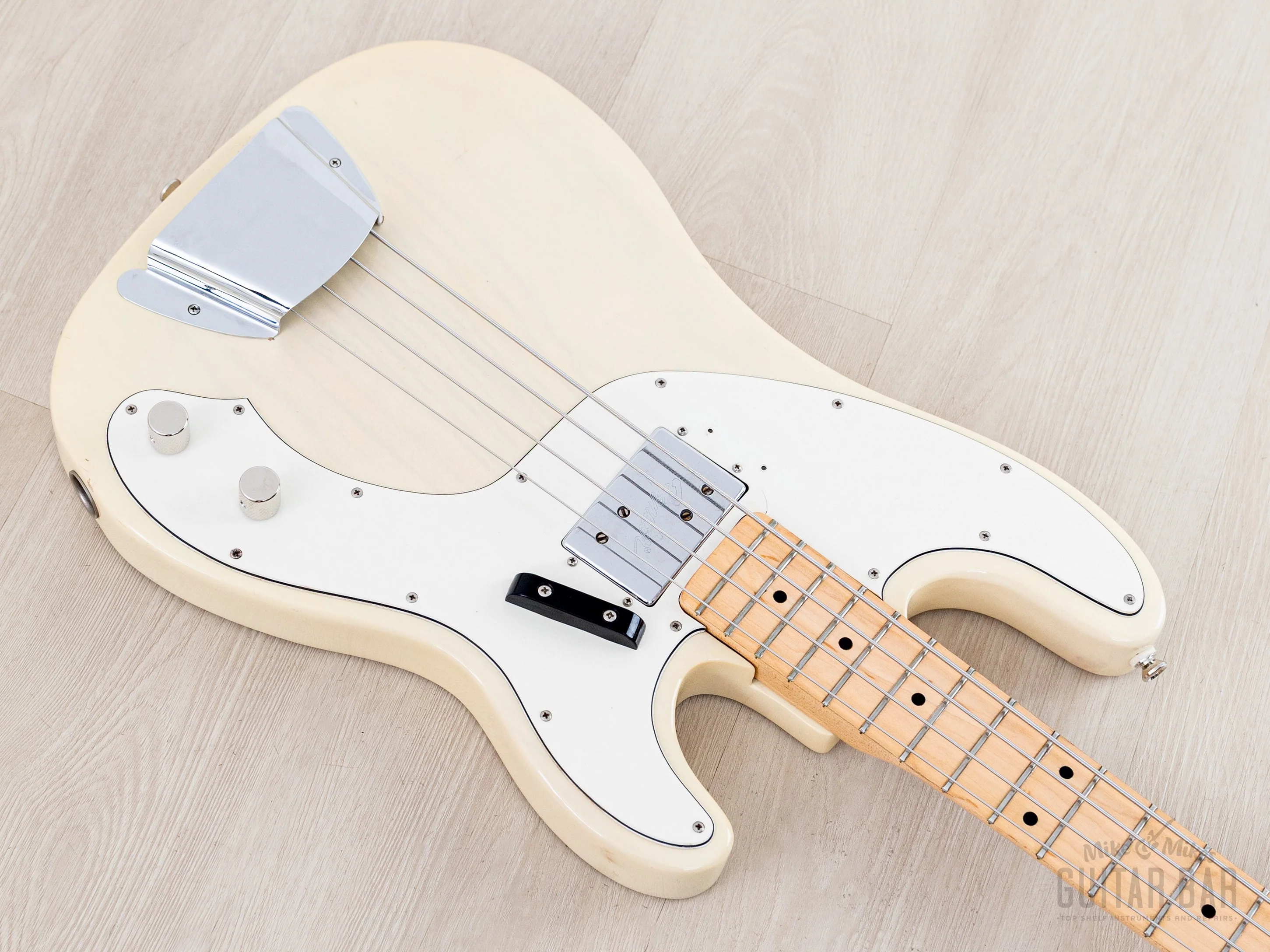 1972 Fender Telecaster Bass Blonde, Lightweight w/ Wide Range Humbucker, Case - Image 9