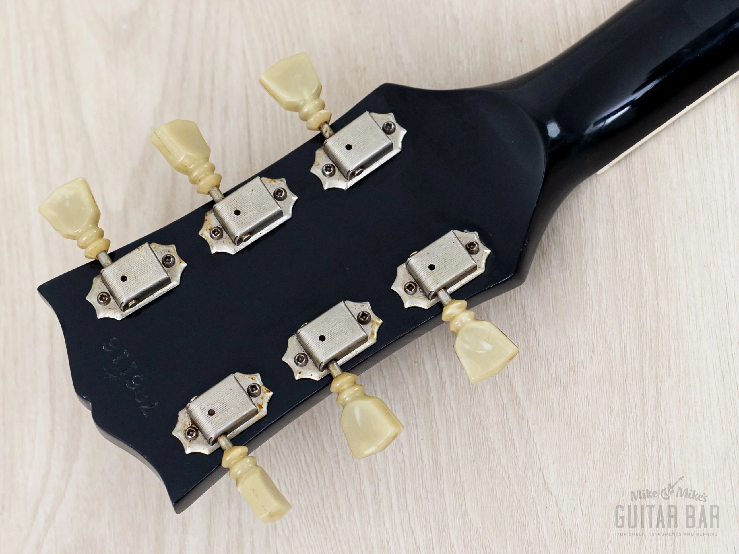 1972 Gibson ES-335 TD Vintage Semi-Hollow Guitar Ebony w/ Embossed T Tops & Case, Gord Miller - Image 5