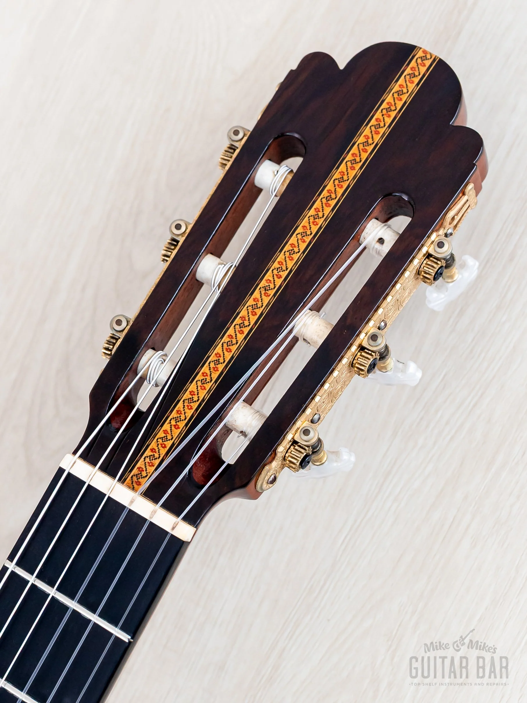 1972 Sakazo Nakade No. 1000G Vintage Classical Guitar German Spruce + Brazilian Rosewood w/ Case - Image 4