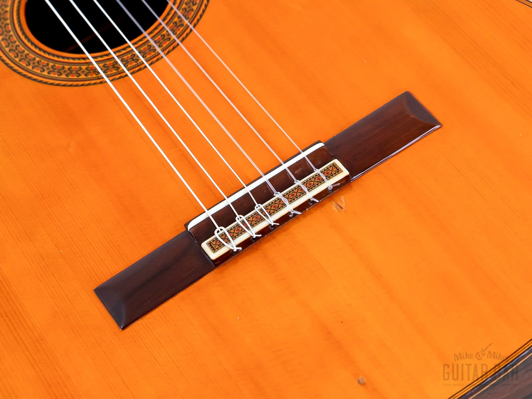 1972 Sakazo Nakade No. 1000G Vintage Classical Guitar German Spruce + Brazilian Rosewood w/ Case - Image 9