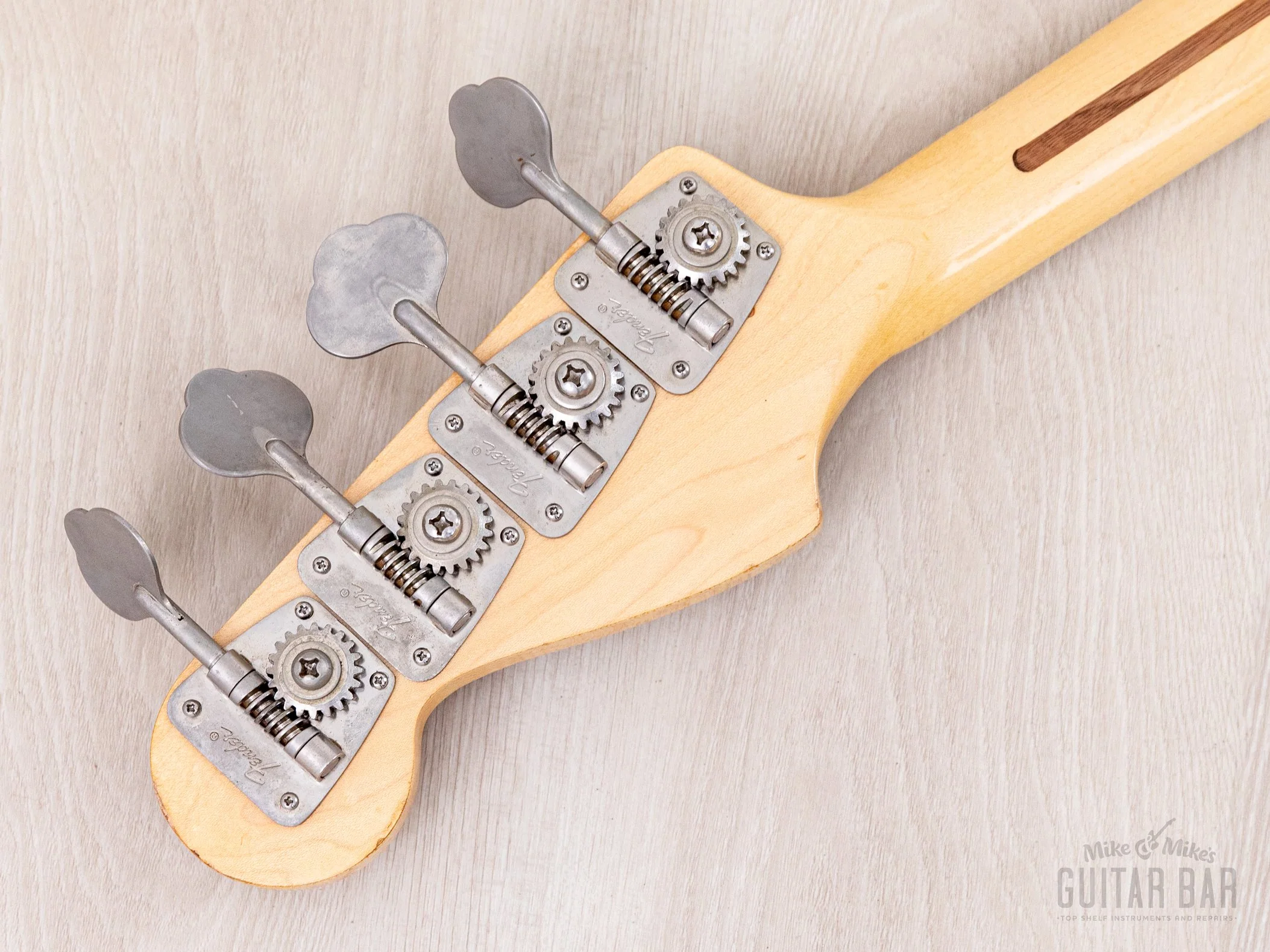 1973 Fender Precision Bass Sunburst Vintage Bass, Lightweight w/ "A" 1 1/2" Nut & Case - Image 5