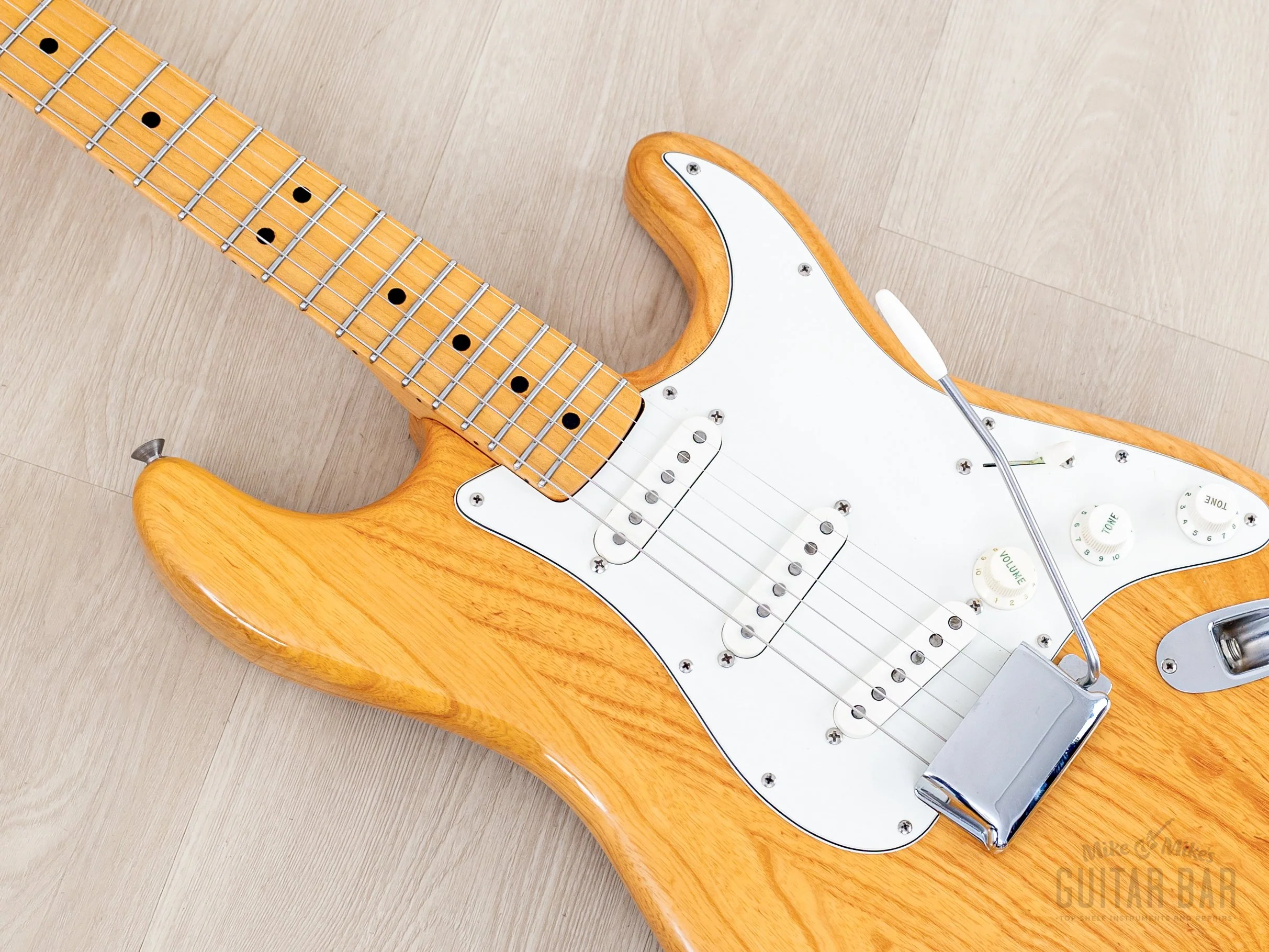 1973 Fender Stratocaster Vintage Guitar Natural, Near-Mint w/ Case - Image 7