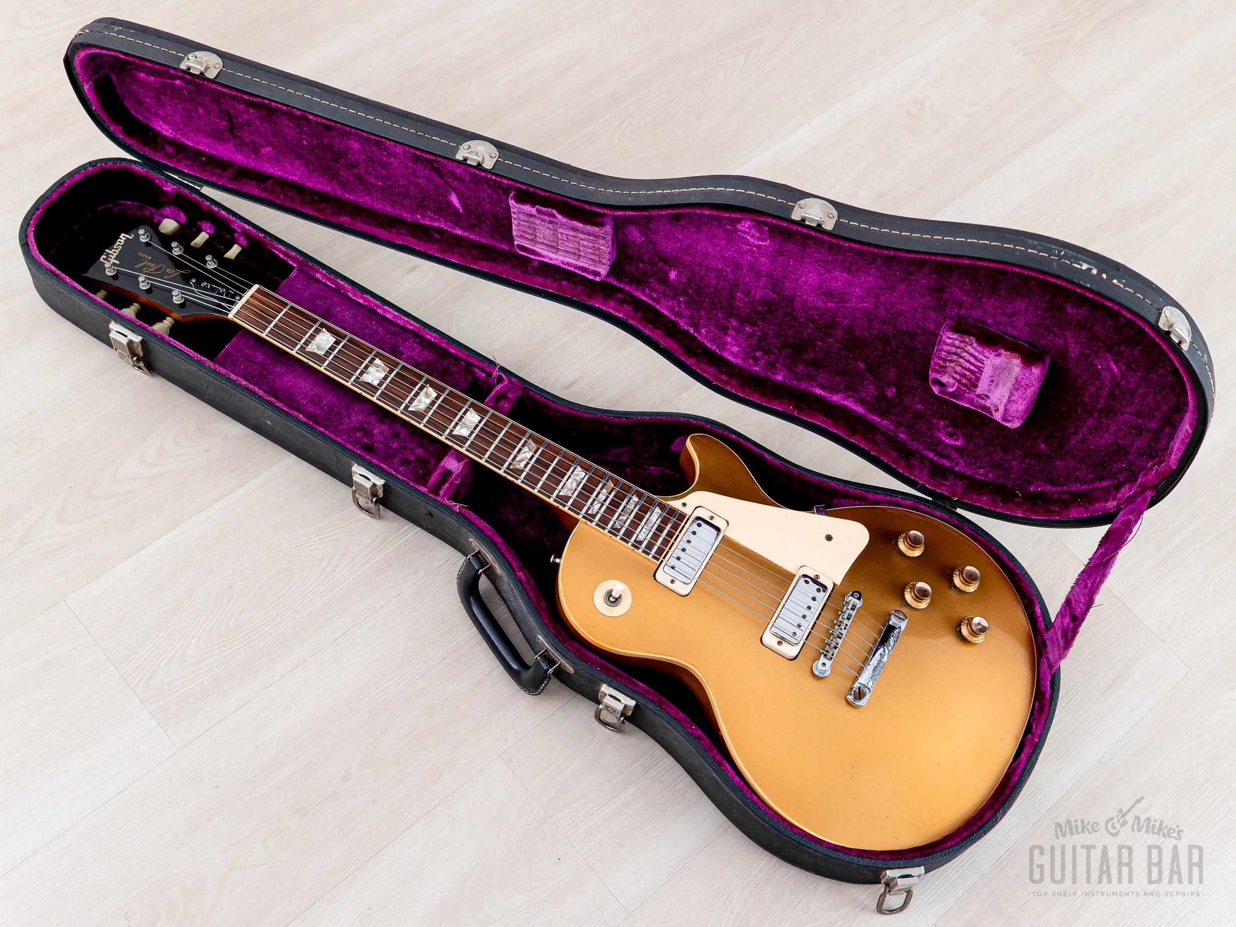 1973 Gibson Les Paul Deluxe Goldtop Vintage Guitar, 100% Original w/ Case - Image 21