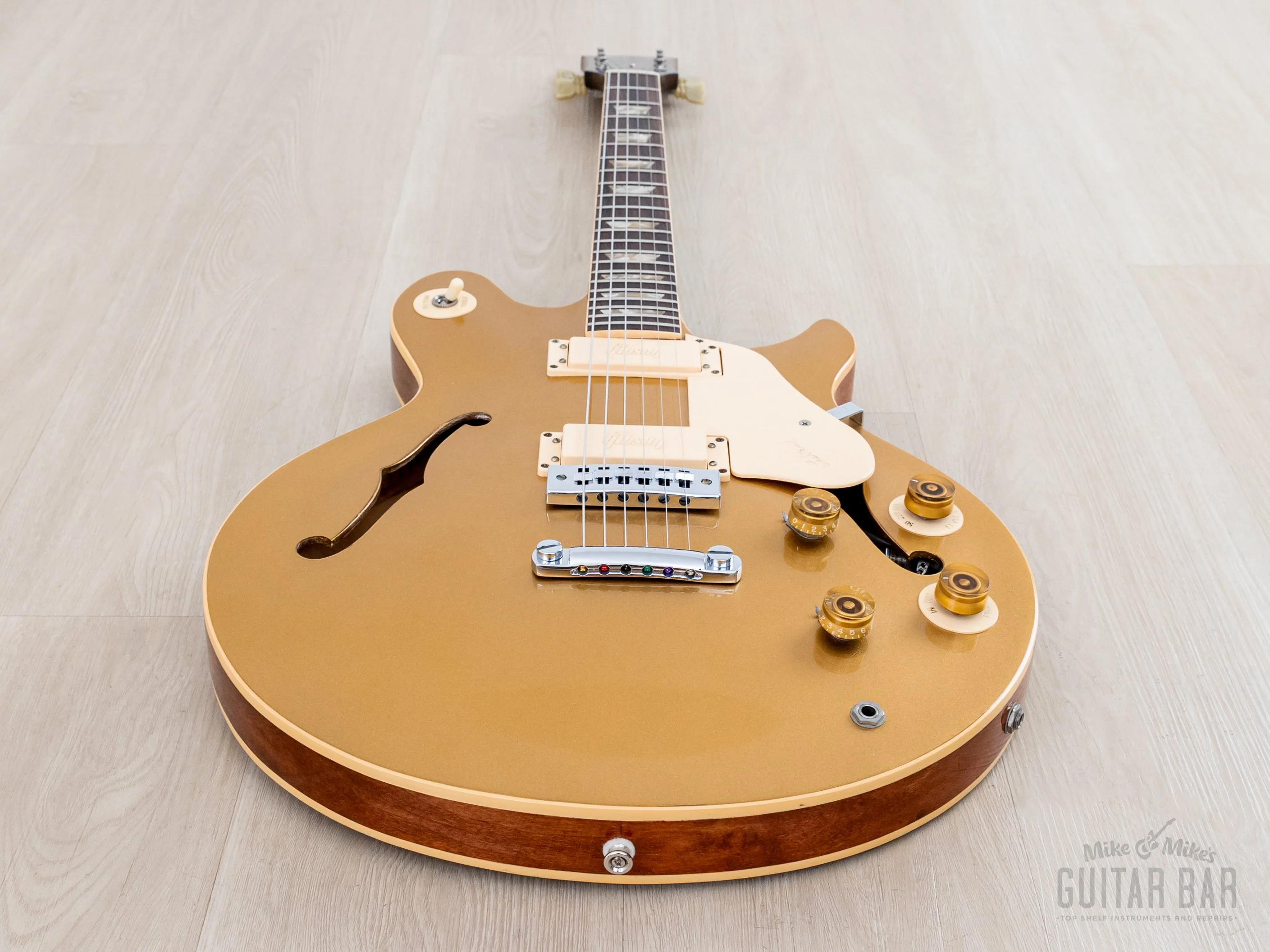 1973 Gibson Les Paul Signature Vintage Semi-Hollow Guitar Goldtop, Near-Mint & 100% Original w/ Case - Image 11