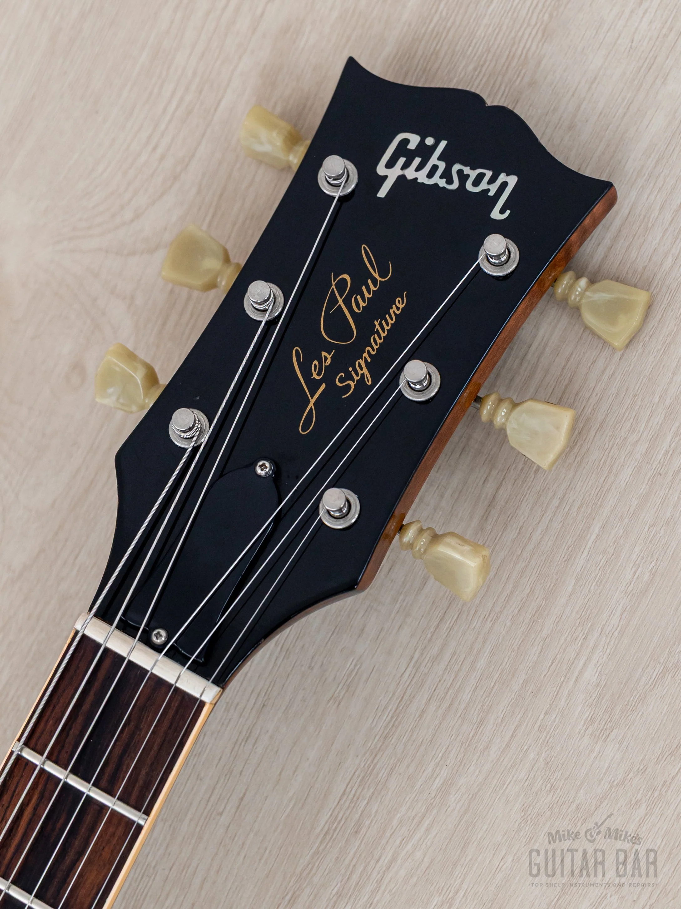 1973 Gibson Les Paul Signature Vintage Semi-Hollow Guitar Goldtop, Near-Mint & 100% Original w/ Case - Image 4