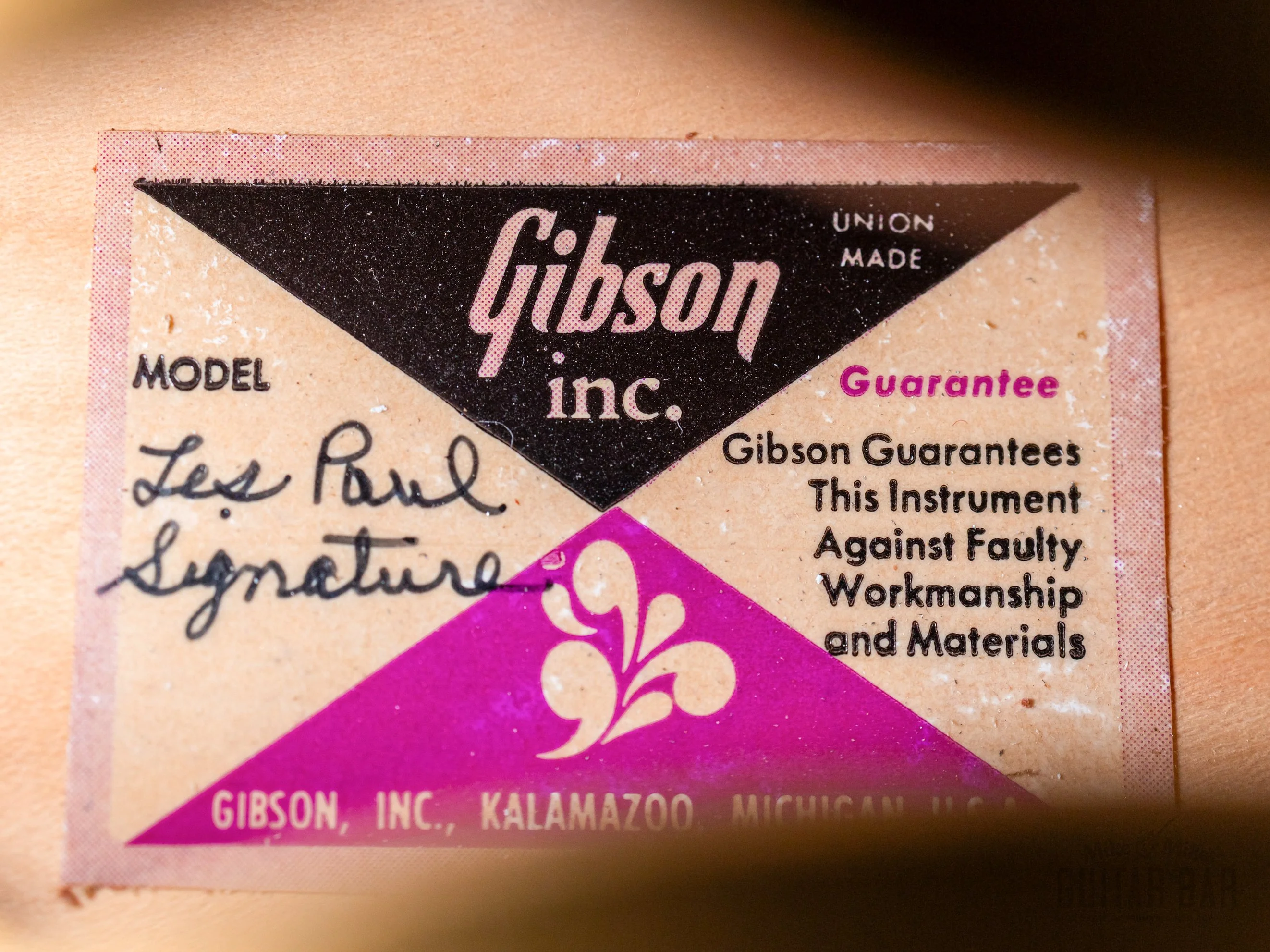 1973 Gibson Les Paul Signature Vintage Semi-Hollow Guitar Goldtop, Near-Mint & 100% Original w/ Case - Image 6