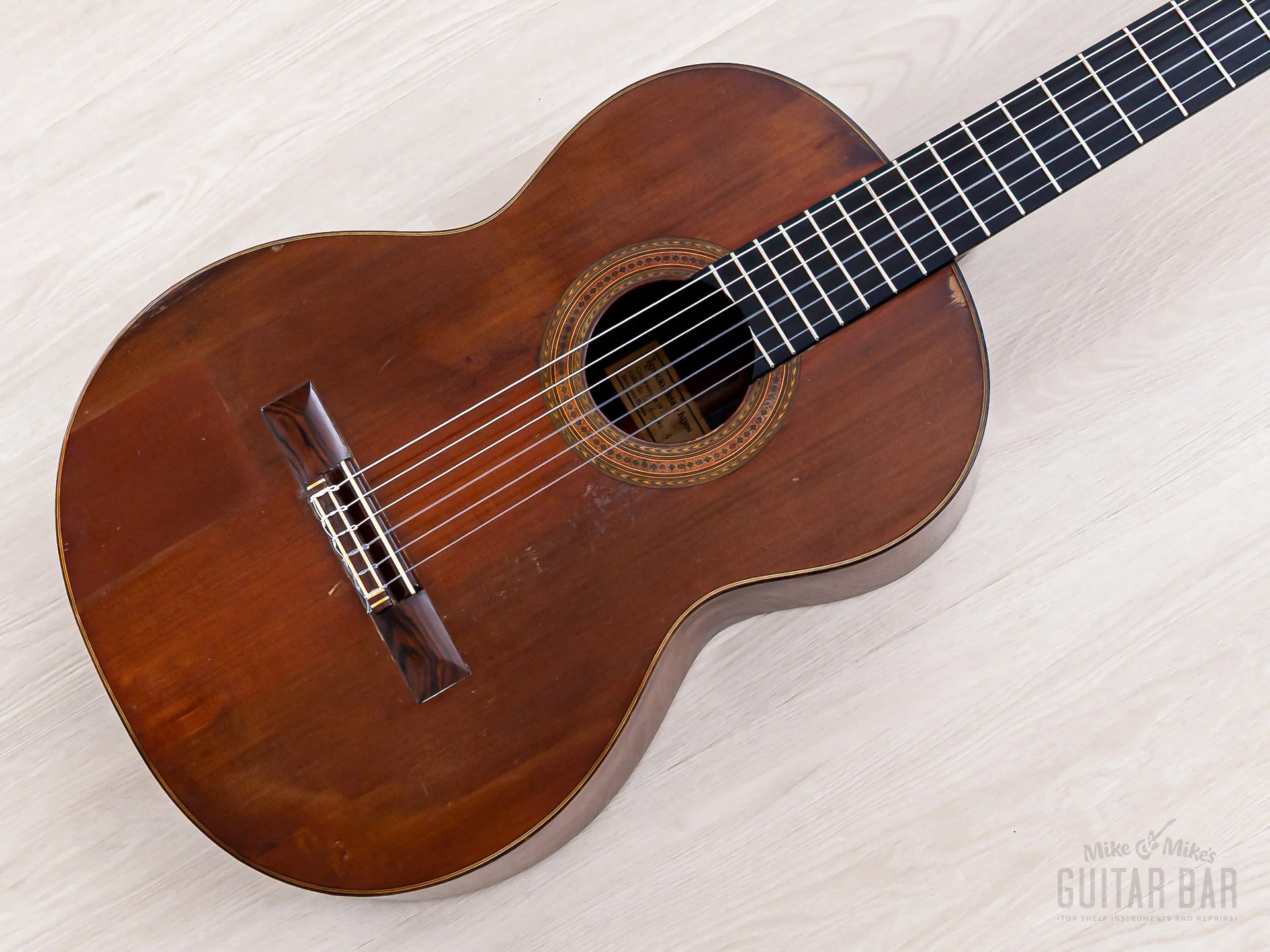 1973 Ignacio Fleta e Hijos Vintage Cedar Top Nylon String Classical Guitar w/ Case