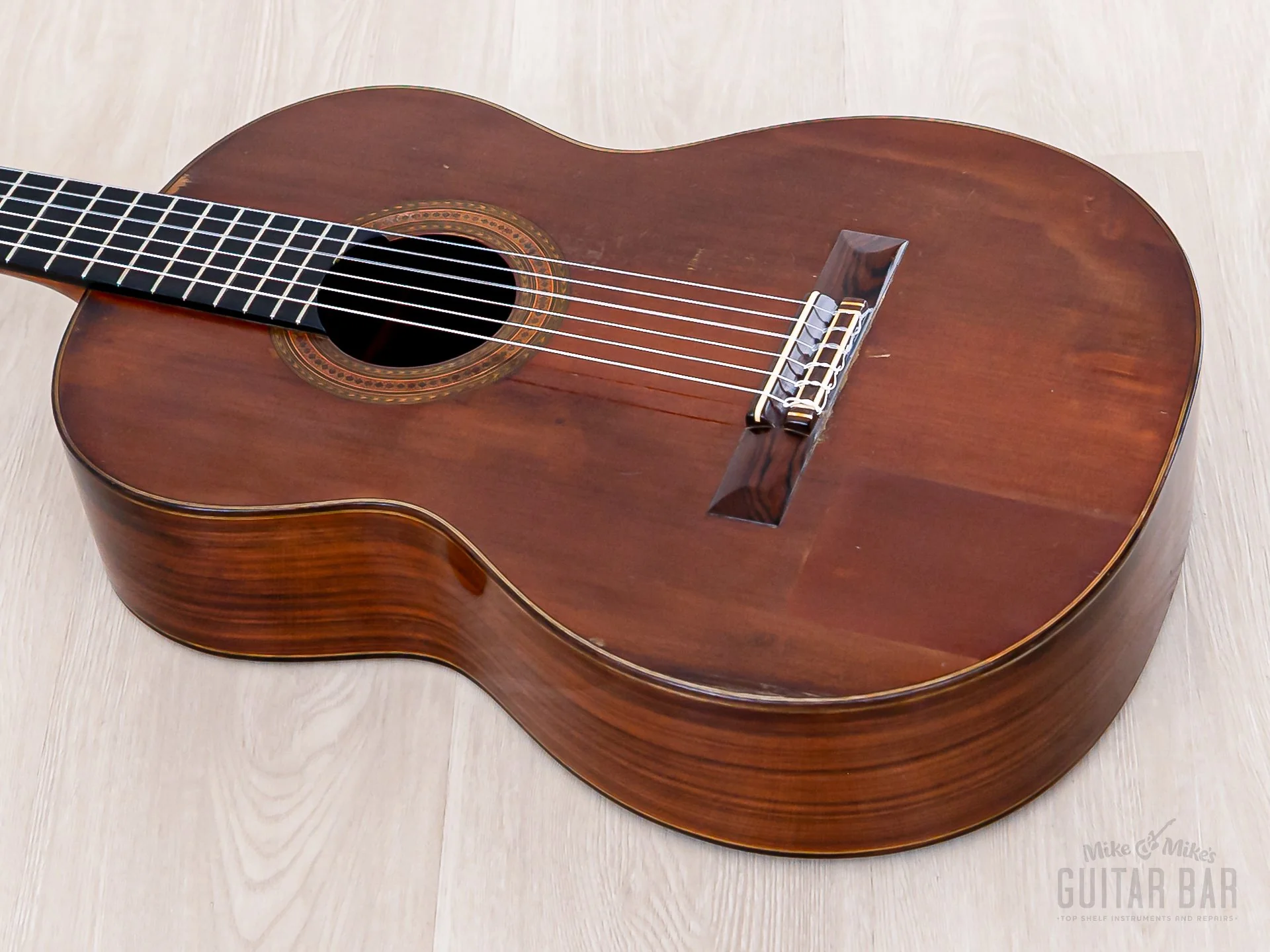 1973 Ignacio Fleta e Hijos Vintage Cedar Top Nylon String Classical Guitar w/ Case - Image 12