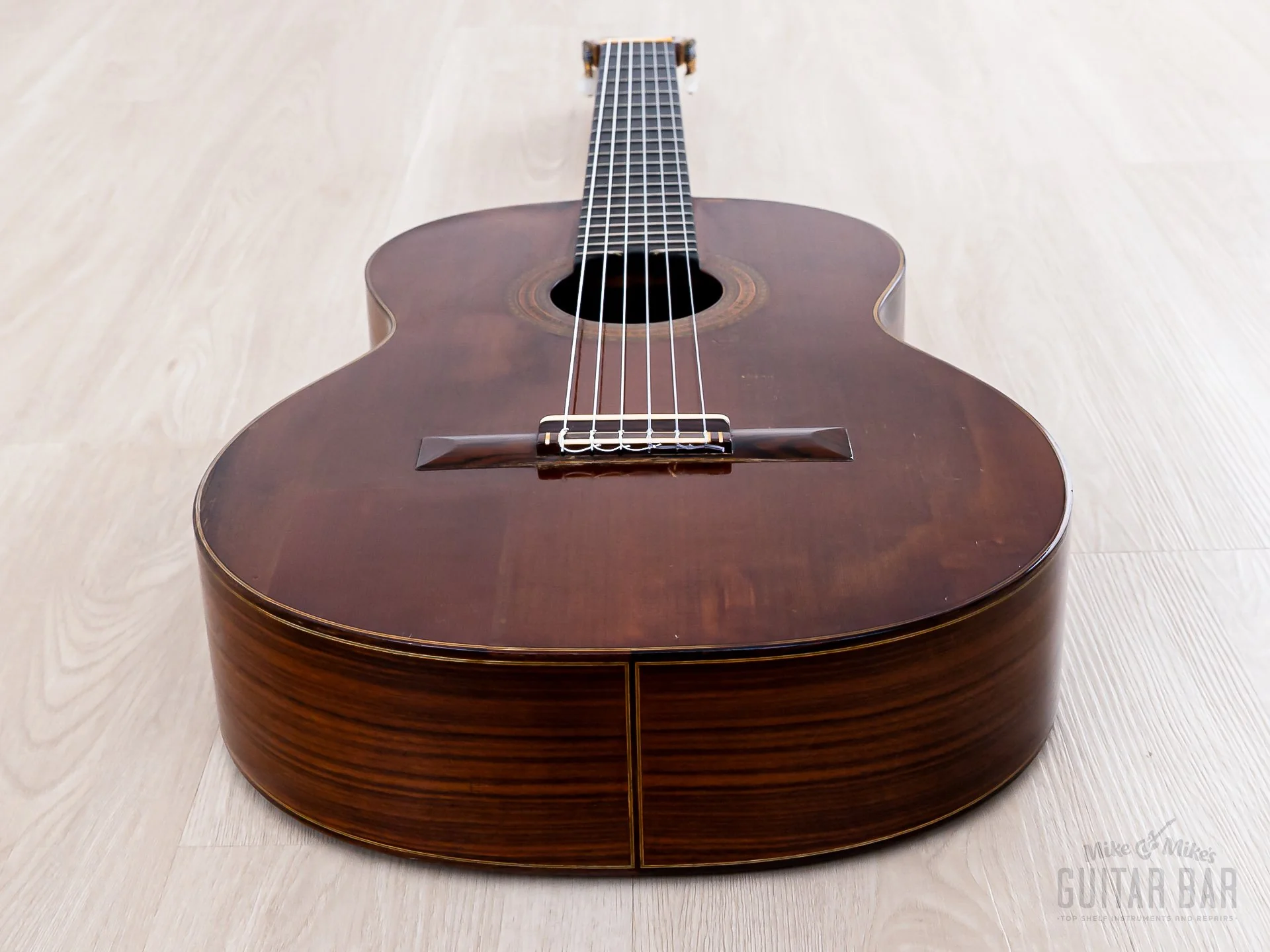 1973 Ignacio Fleta e Hijos Vintage Cedar Top Nylon String Classical Guitar w/ Case - Image 13