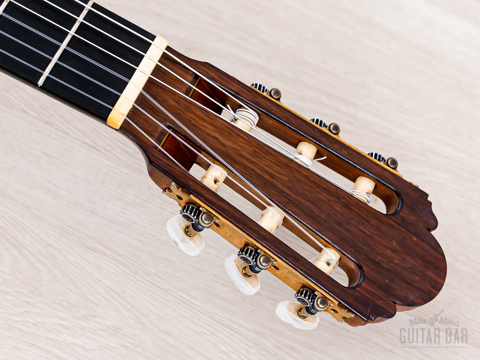 1973 Ignacio Fleta e Hijos Vintage Cedar Top Nylon String Classical Guitar w/ Case - Image 4