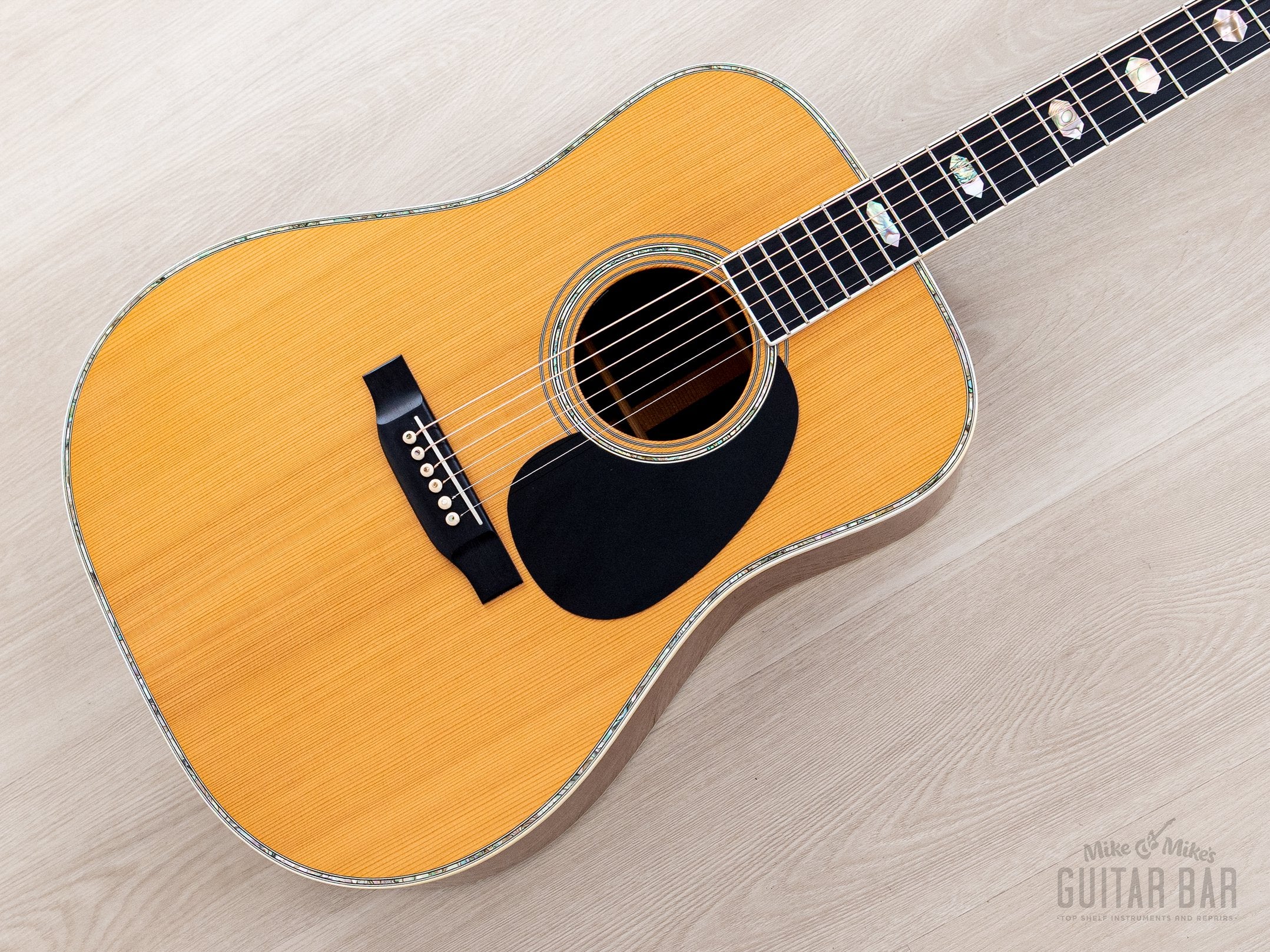 1973 Martin D-41 Vintage Dreadnought Acoustic Guitar, Crack-Free w/ Case