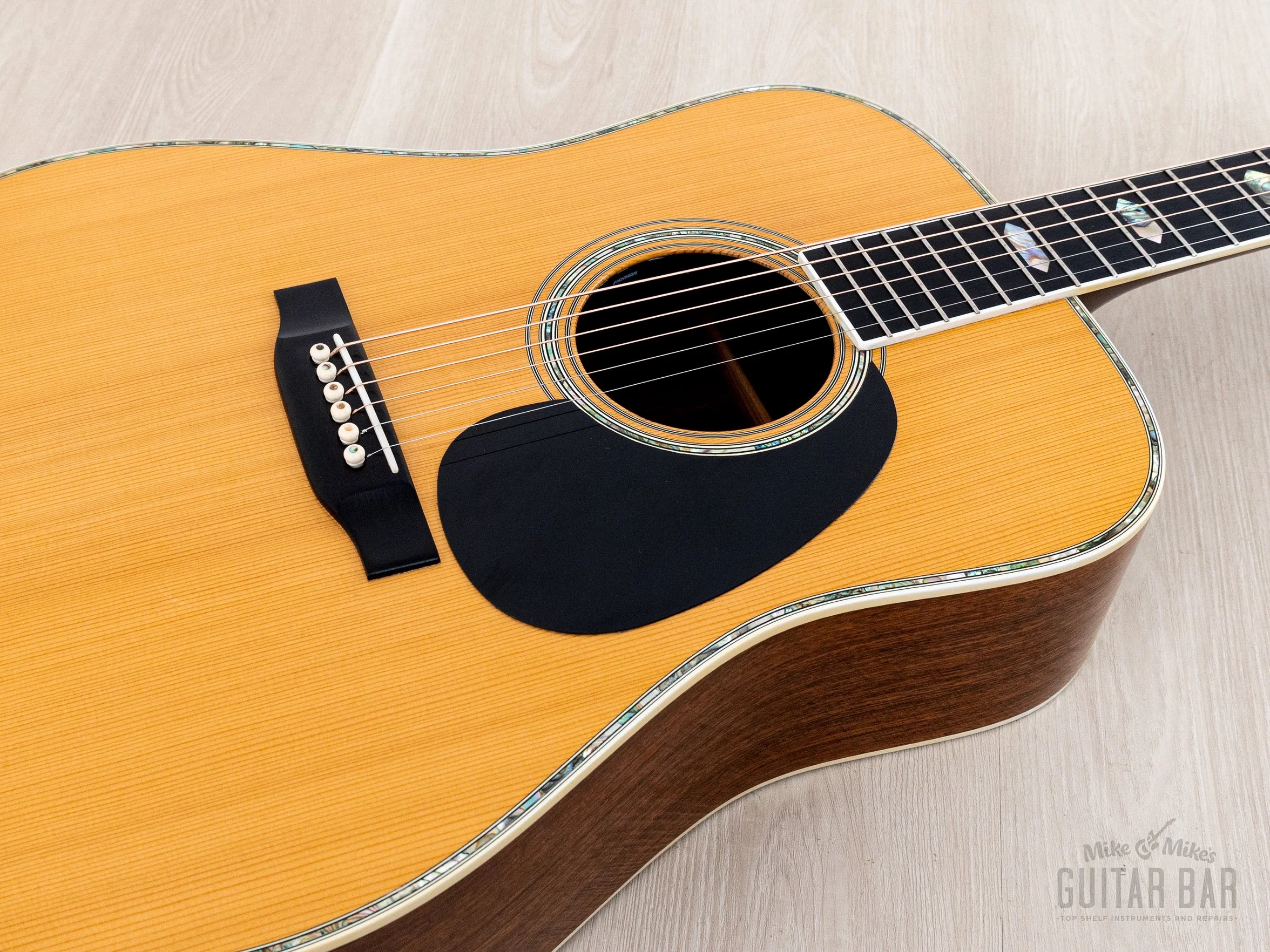 1973 Martin D-41 Vintage Dreadnought Acoustic Guitar, Crack-Free w/ Case - Image 7