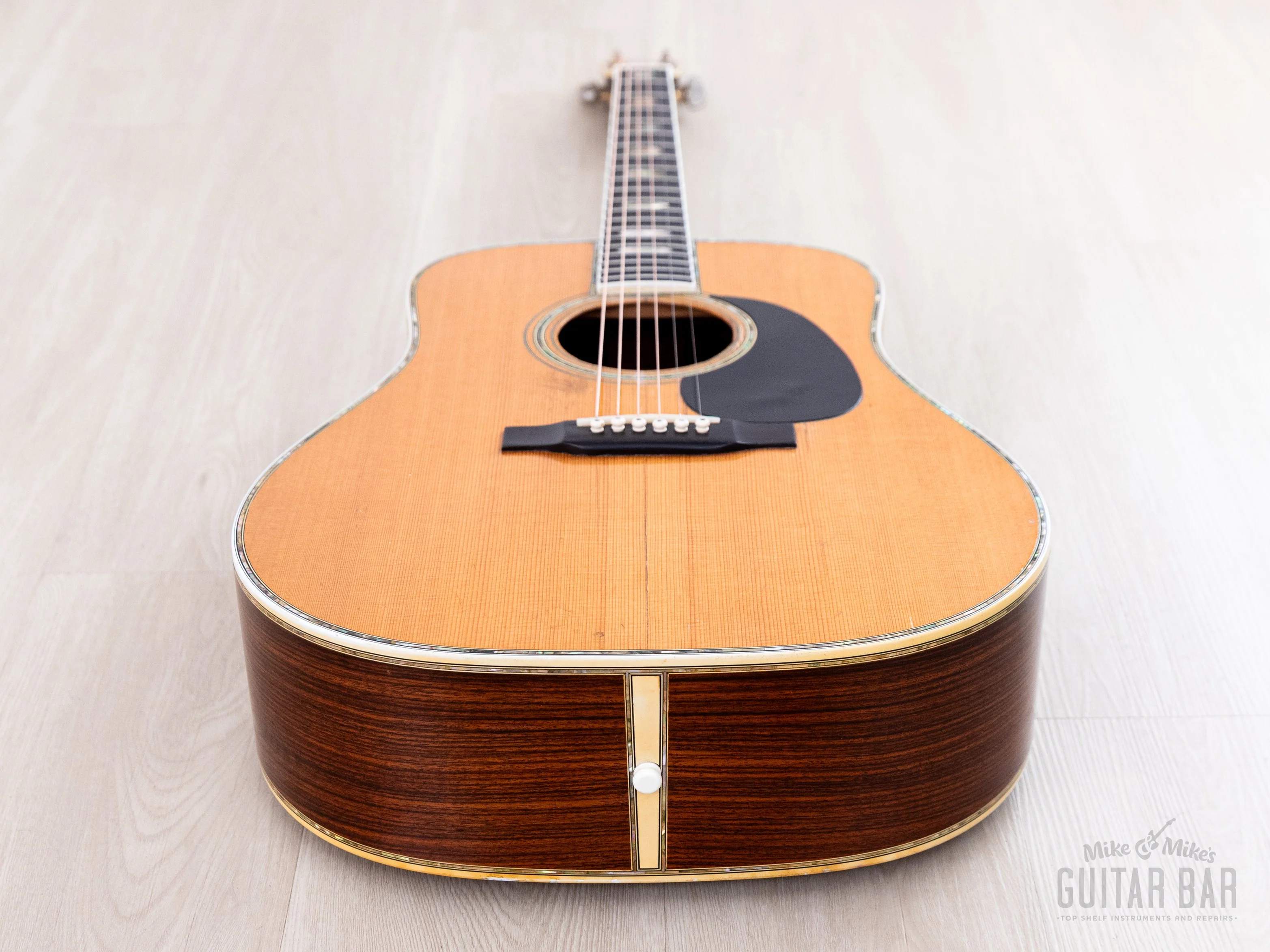 1973 Martin D-45 Vintage Dreadnought Acoustic Guitar w/ Case - Image 13