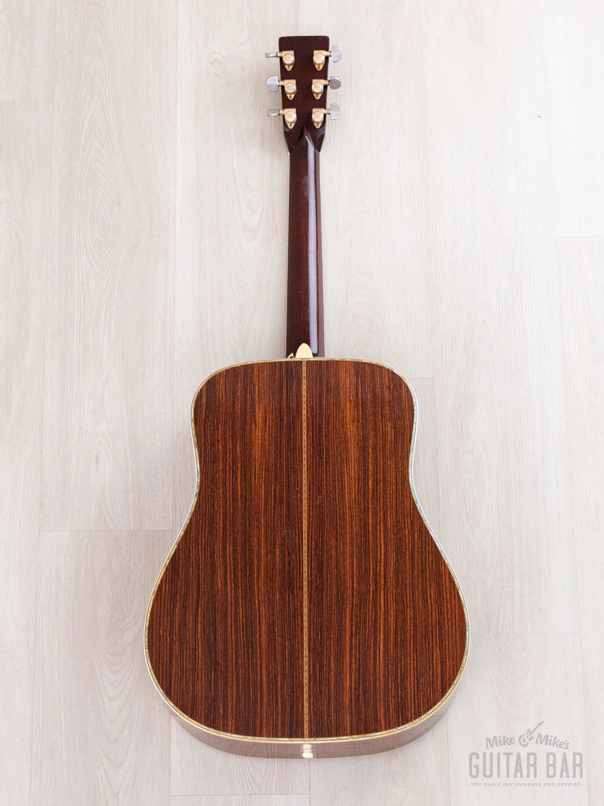 1973 Martin D-45 Vintage Dreadnought Acoustic Guitar w/ Case - Image 3
