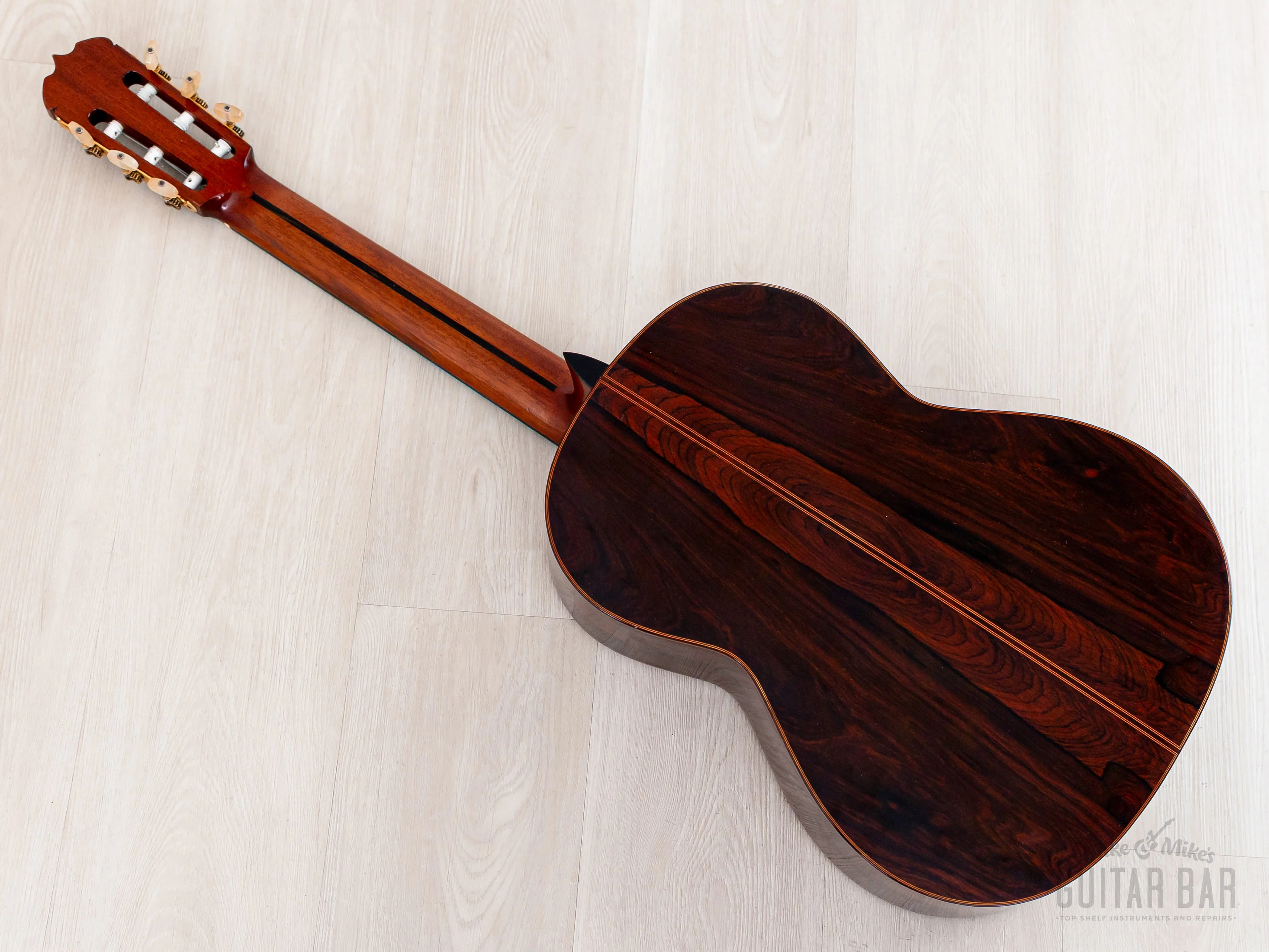 1973 Sakazo Nakade No. 1200Y Vintage Classical Guitar, Spruce + Brazilian Rosewood w/ Case - Image 16