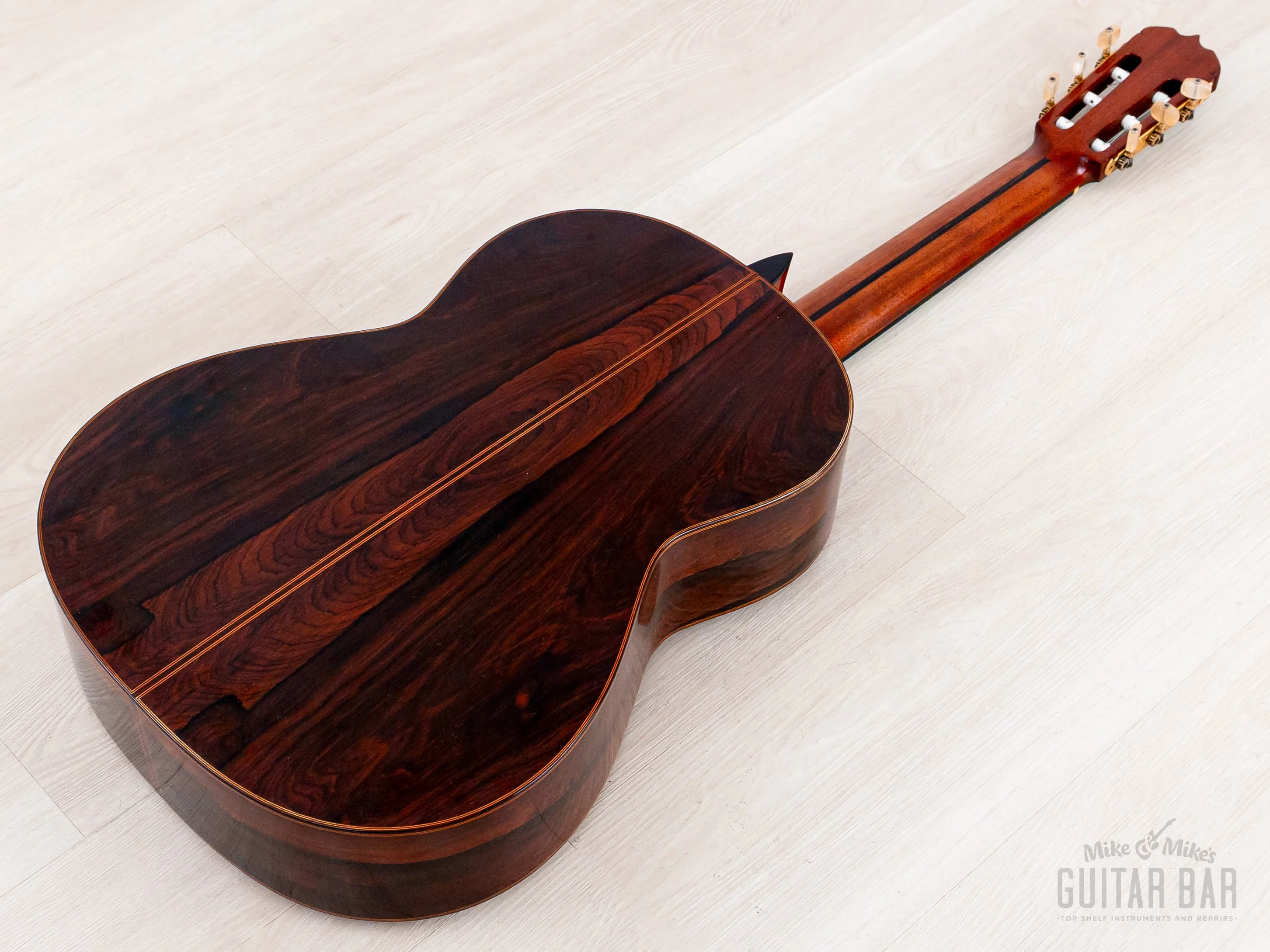 1973 Sakazo Nakade No. 1200Y Vintage Classical Guitar, Spruce + Brazilian Rosewood w/ Case - Image 17