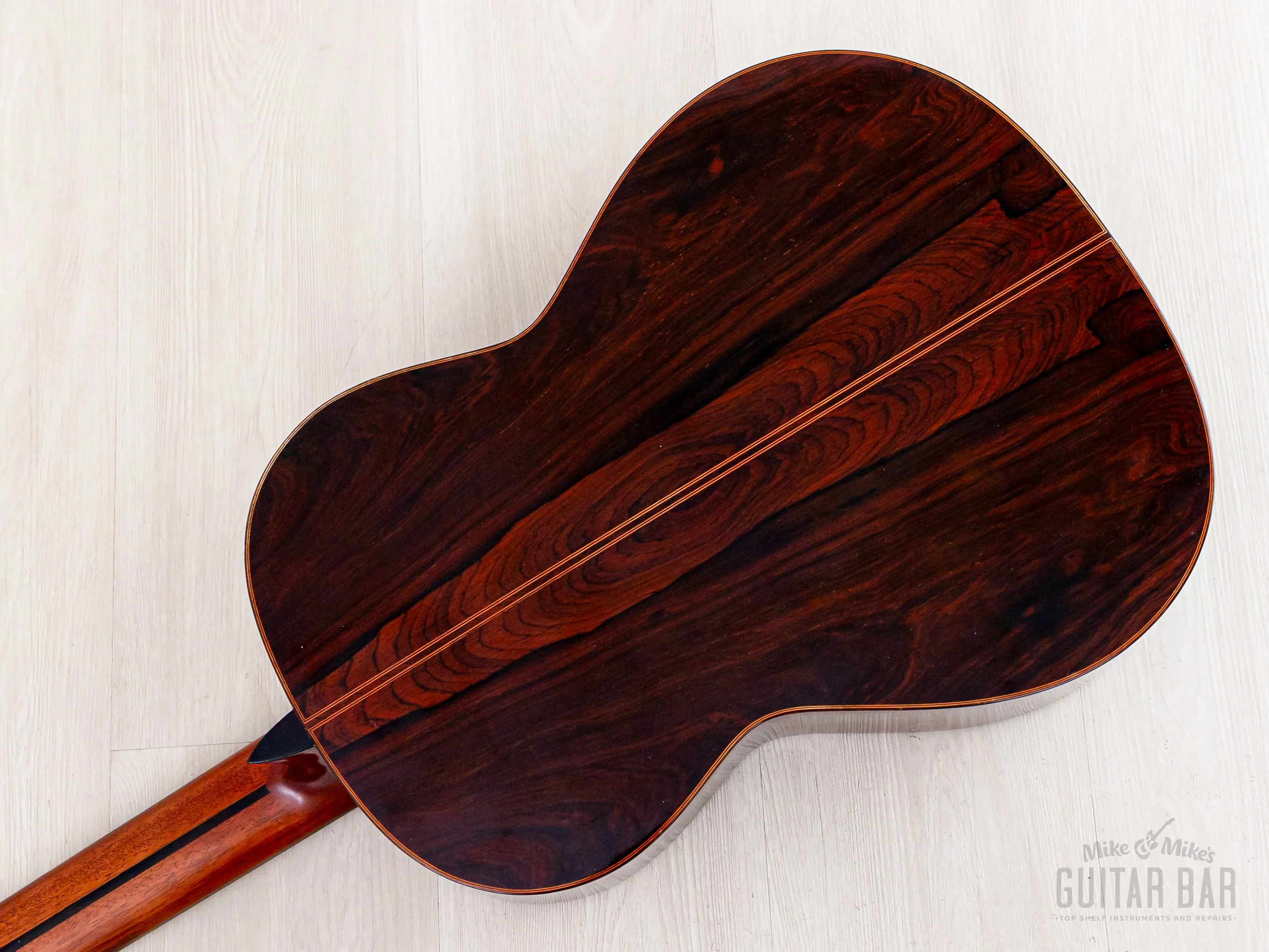 1973 Sakazo Nakade No. 1200Y Vintage Classical Guitar, Spruce + Brazilian Rosewood w/ Case - Image 18