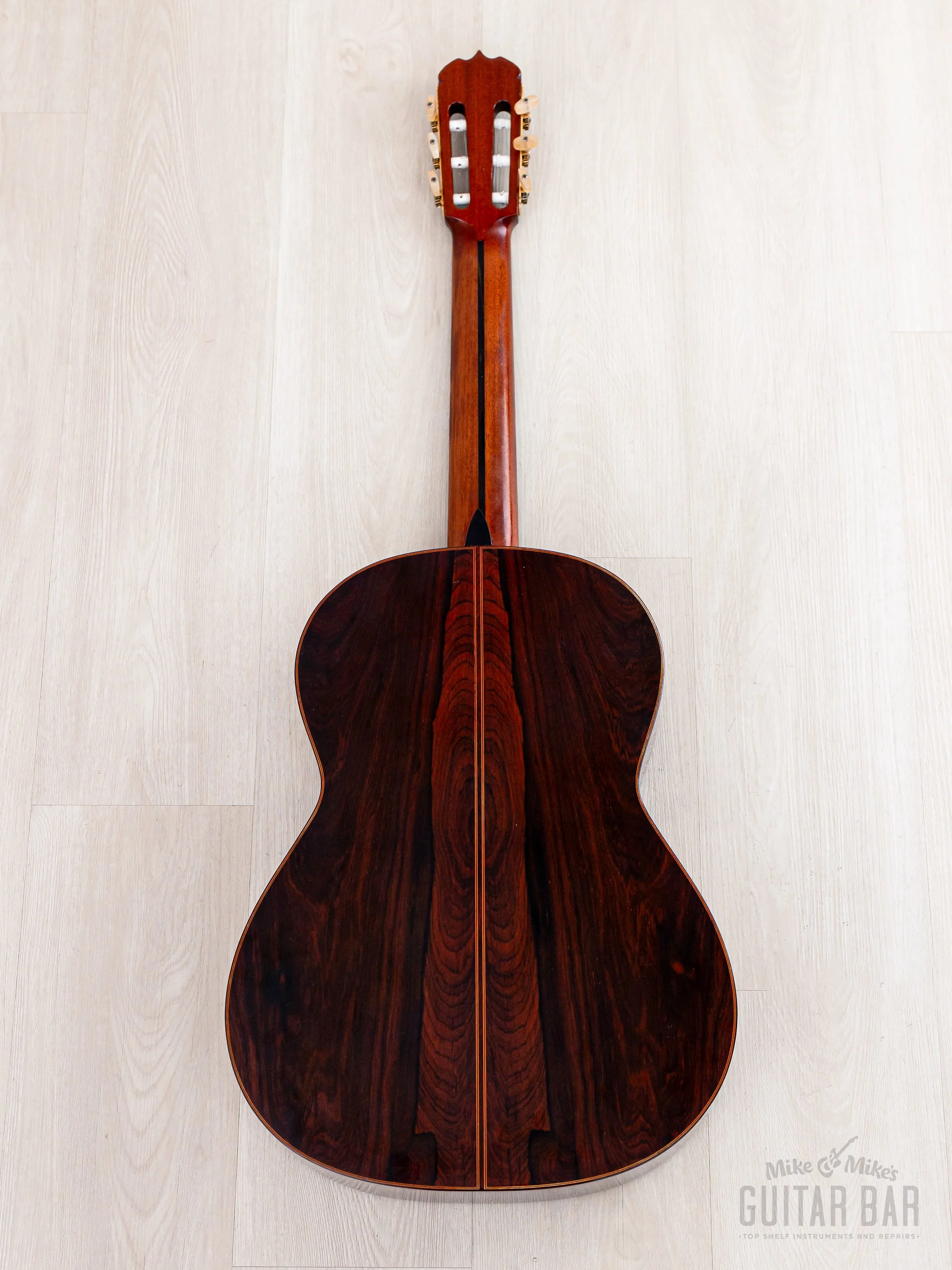 1973 Sakazo Nakade No. 1200Y Vintage Classical Guitar, Spruce + Brazilian Rosewood w/ Case - Image 3