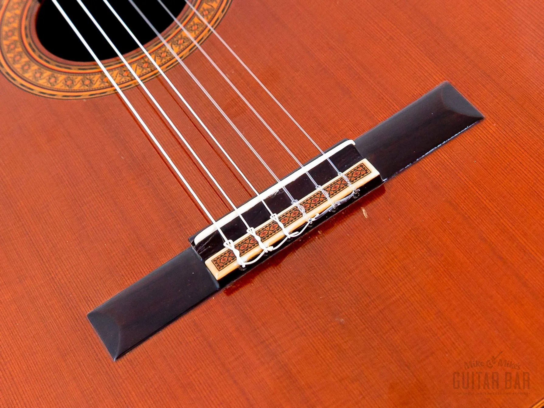 1973 Sakazo Nakade No. 1200Y Vintage Classical Guitar, Spruce + Brazilian Rosewood w/ Case - Image 9