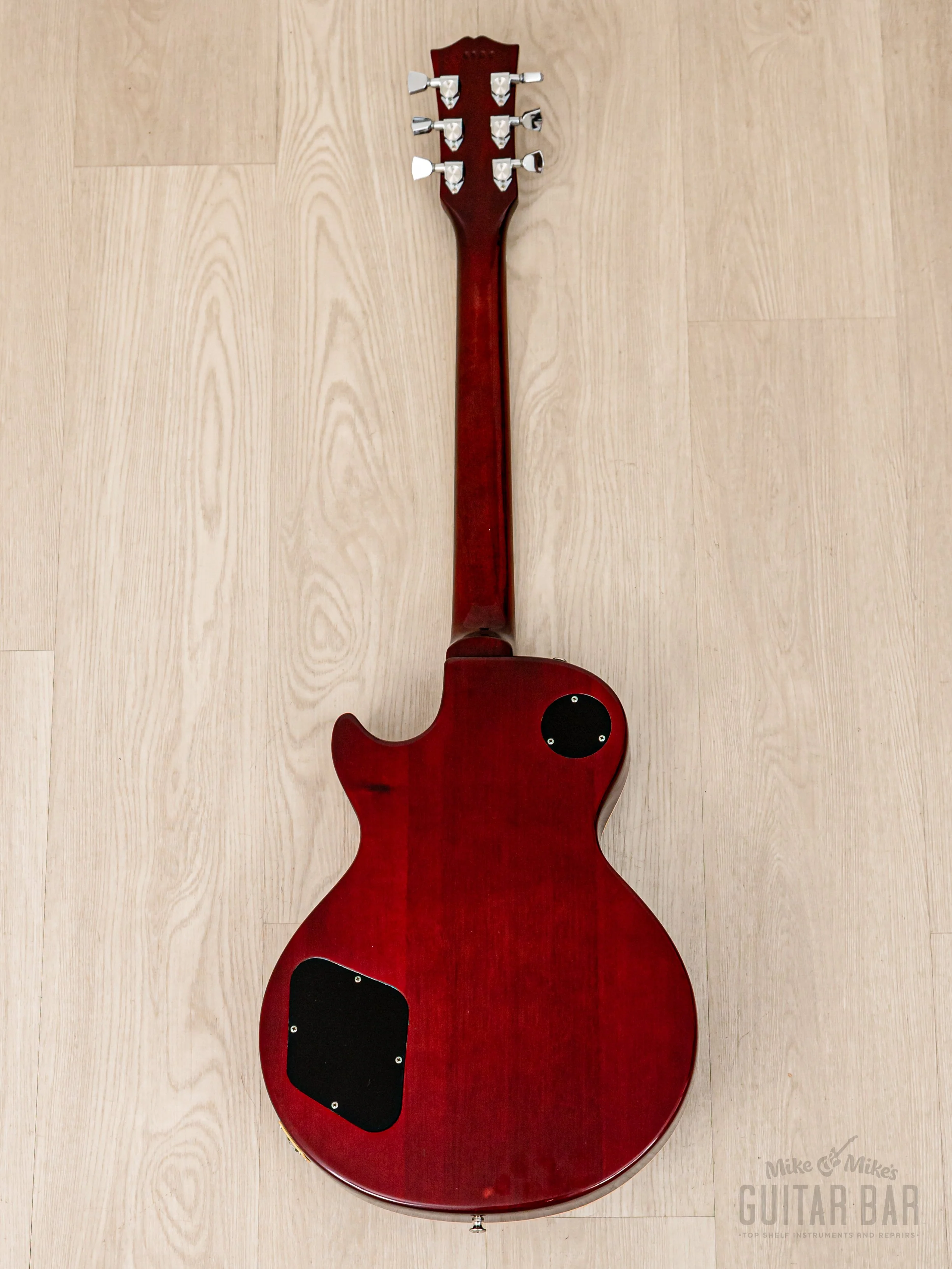 1975 Burny FLG-70 Les Paul Standard Vintage Guitar Cherry Sunburst, Near-Mint w/ Case, Japan Fernandes - Image 3