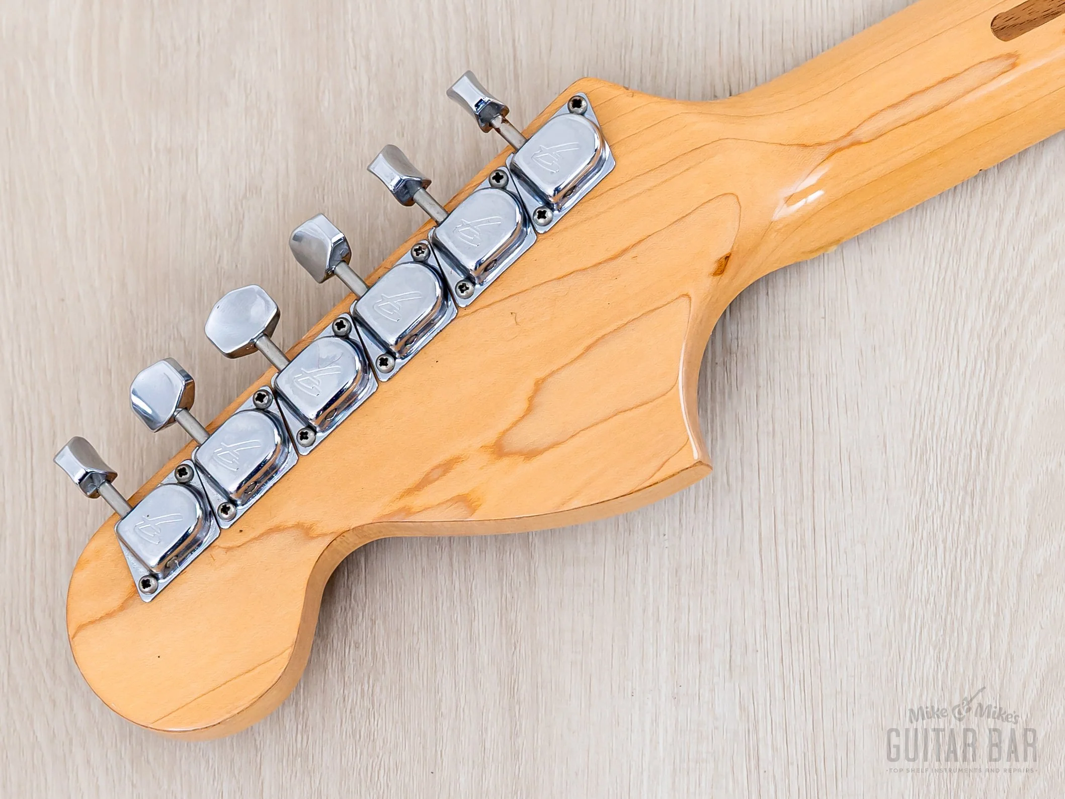 1975 Fender Stratocaster Vintage Electric Guitar Blonde, 100% Original w/ Case - Image 5
