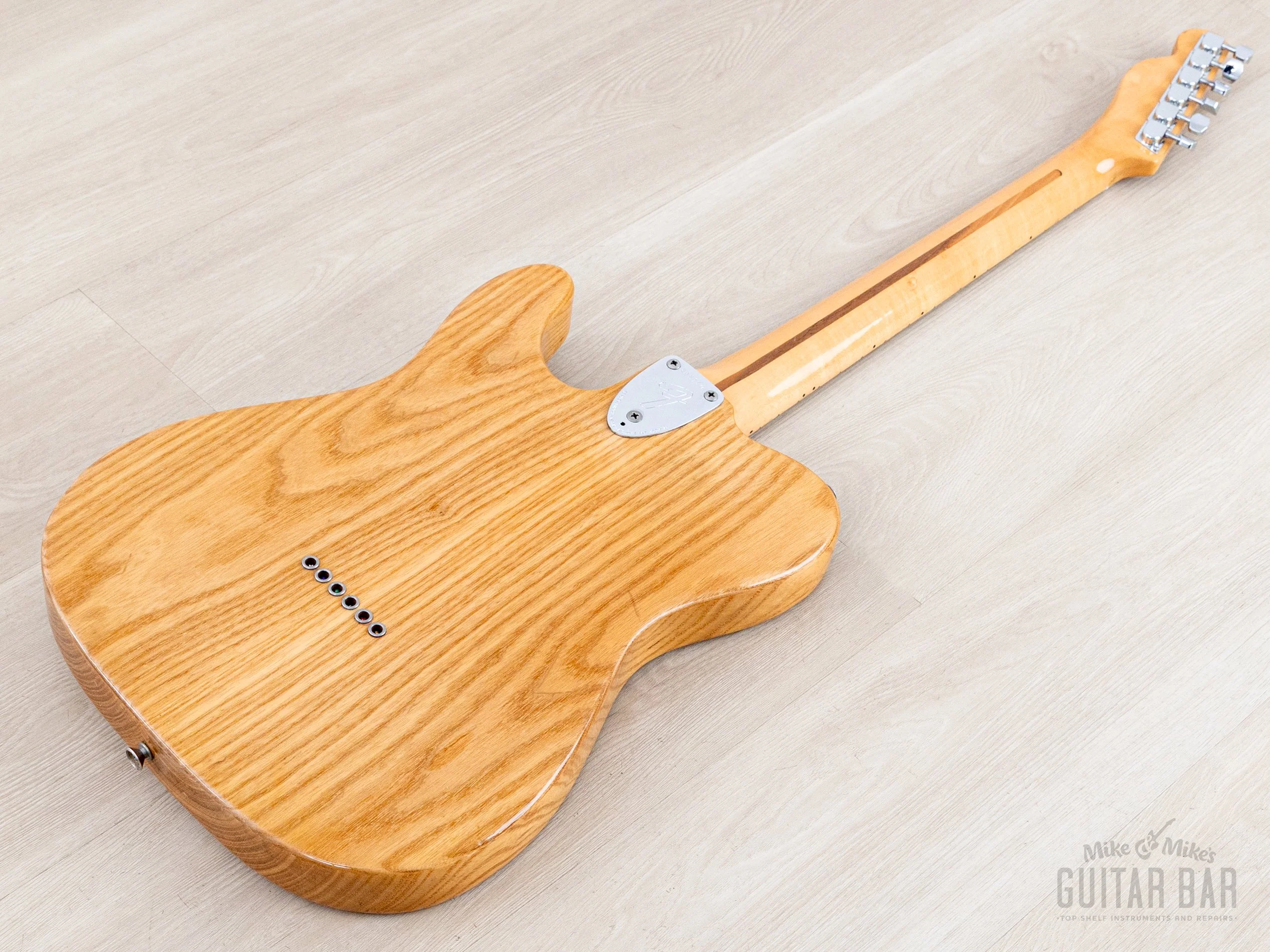 1975 Fender Telecaster Thinline Vintage Semi-Hollow Guitar Natural Ash w/ Seth Lover-Designed CuNiFe Wide Range, Case - Image 14