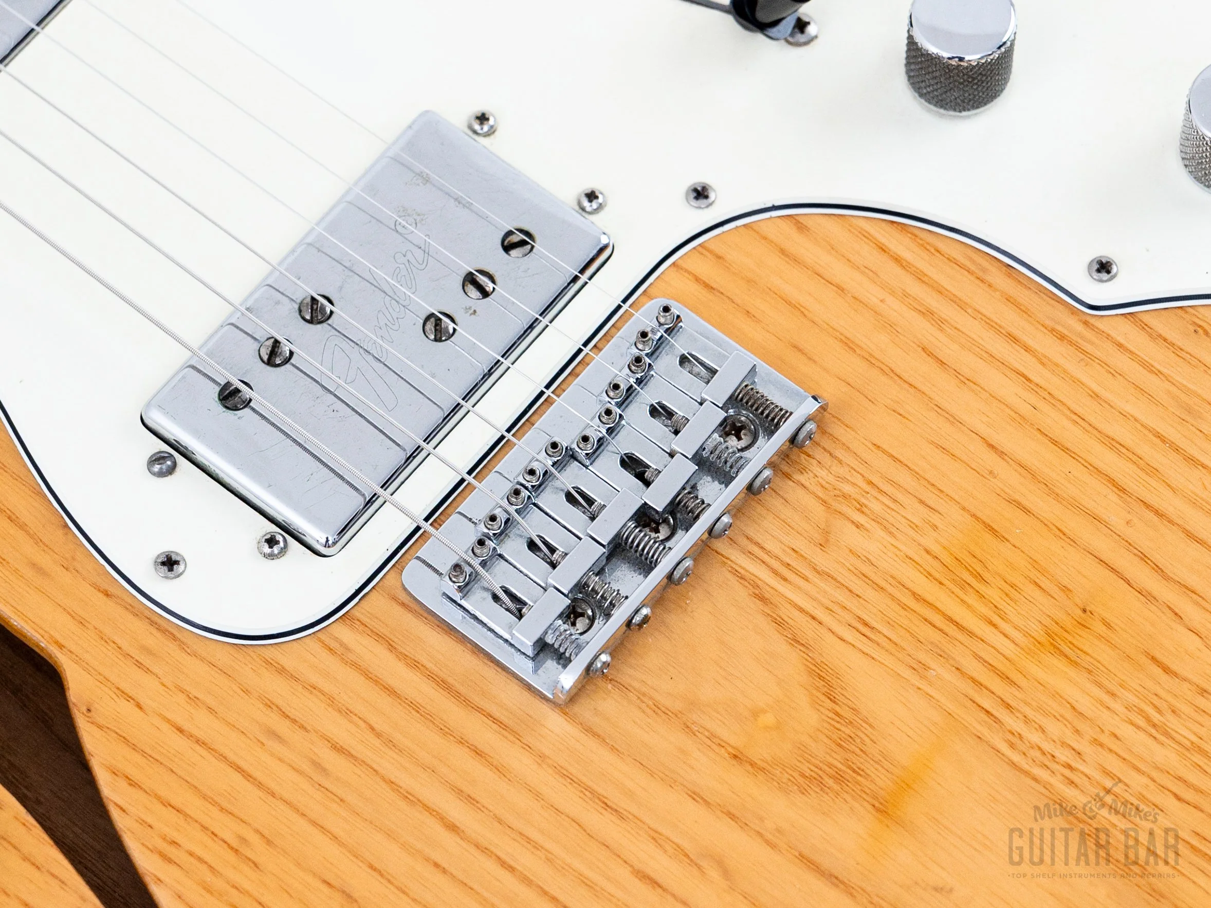 1975 Fender Telecaster Thinline Vintage Semi-Hollow Guitar Natural Ash w/ Seth Lover-Designed CuNiFe Wide Range, Case - Image 8