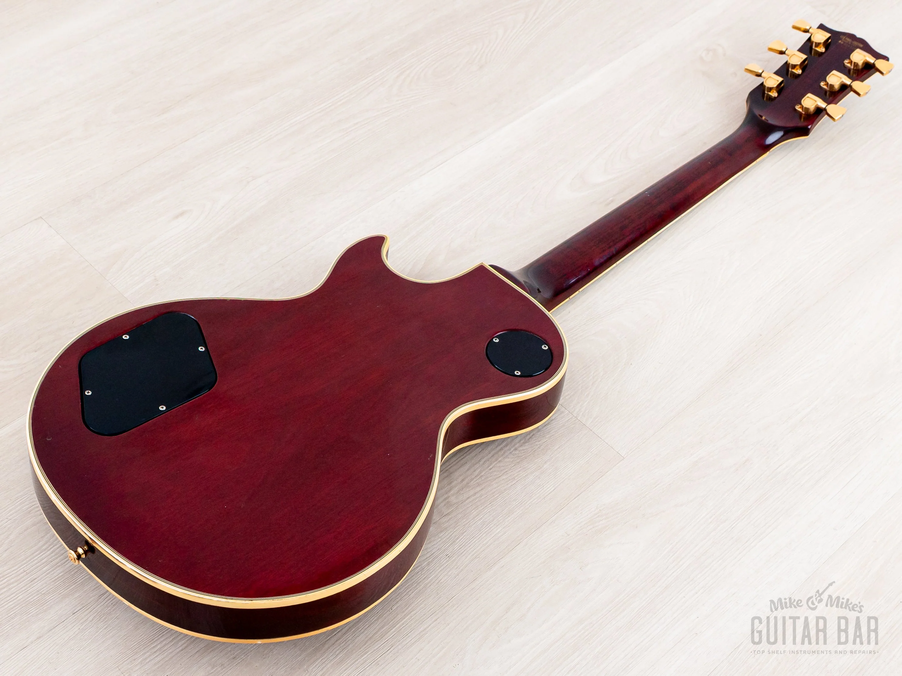 1975 Gibson Les Paul Custom Vintage Guitar Cherry w/ T Tops, Case - Image 13