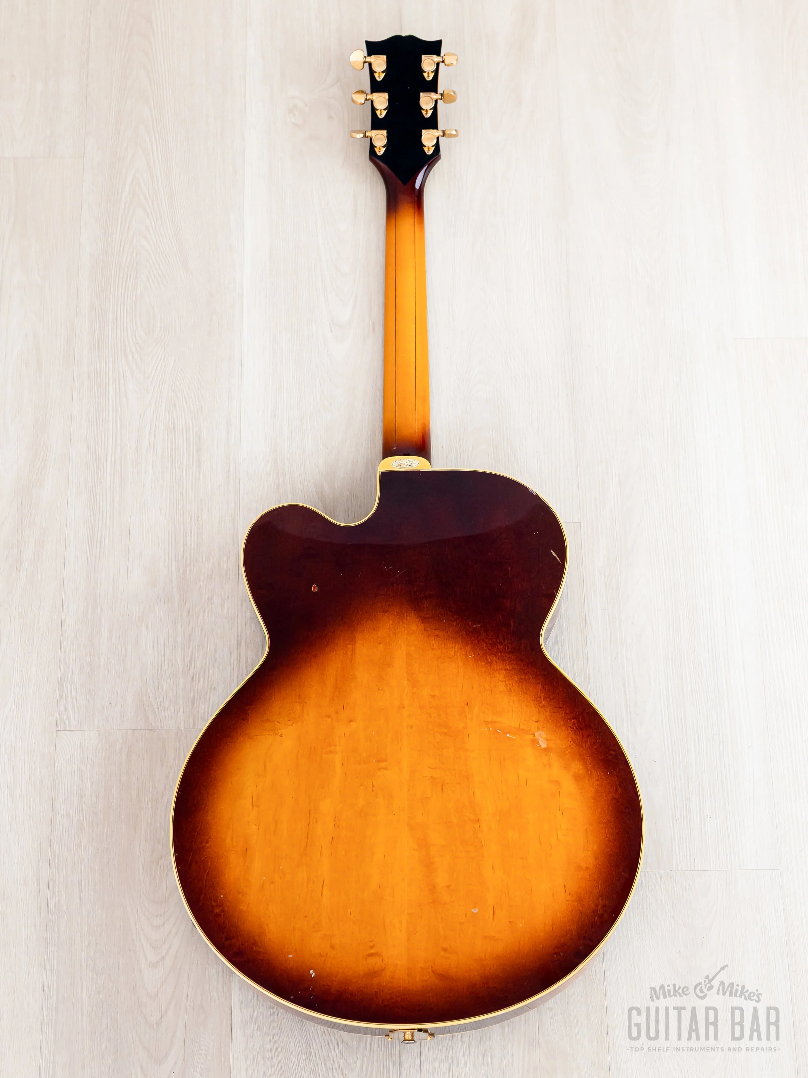 1975 Greco L-200 Vintage Archtop Carved Top L-5 CES w/ Maxon U-3000 Pickups & Case, Japan Fujigen - Image 3