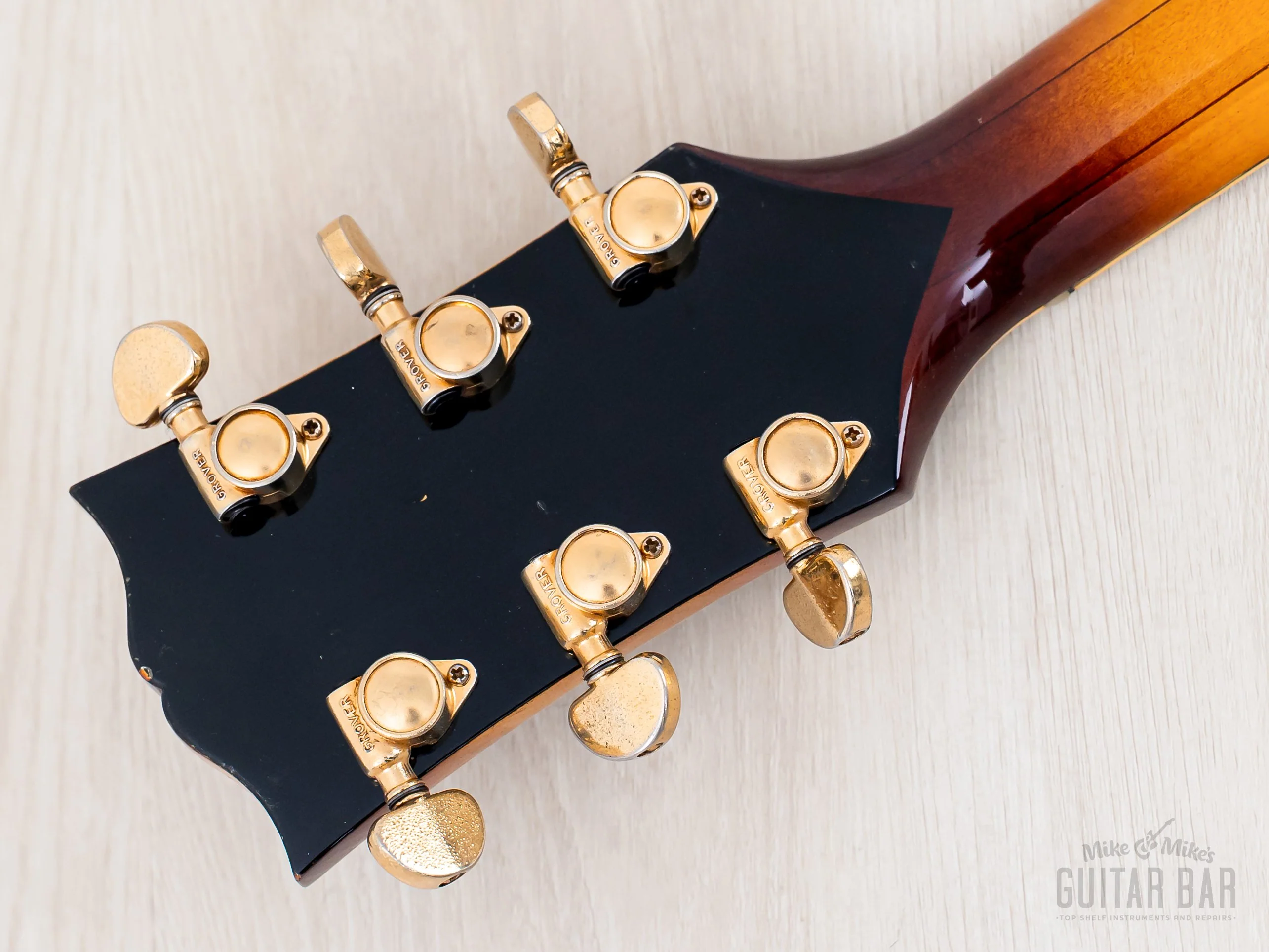 1975 Greco L-200 Vintage Archtop Carved Top L-5 CES w/ Maxon U-3000 Pickups & Case, Japan Fujigen - Image 5