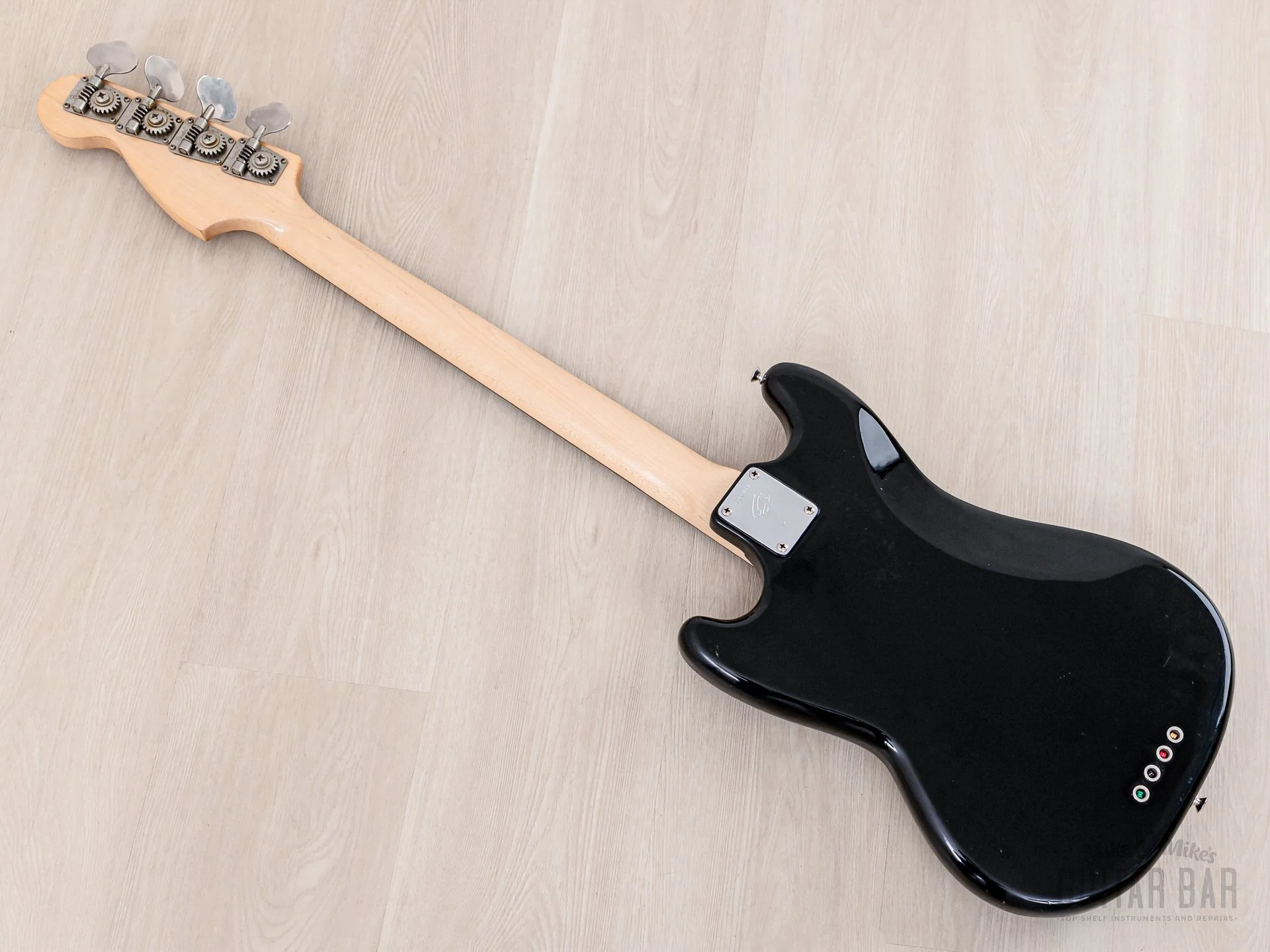 1976 Fender Mustang Bass Vintage Short Scale Bass Black 100% Original w/ Case - Image 13