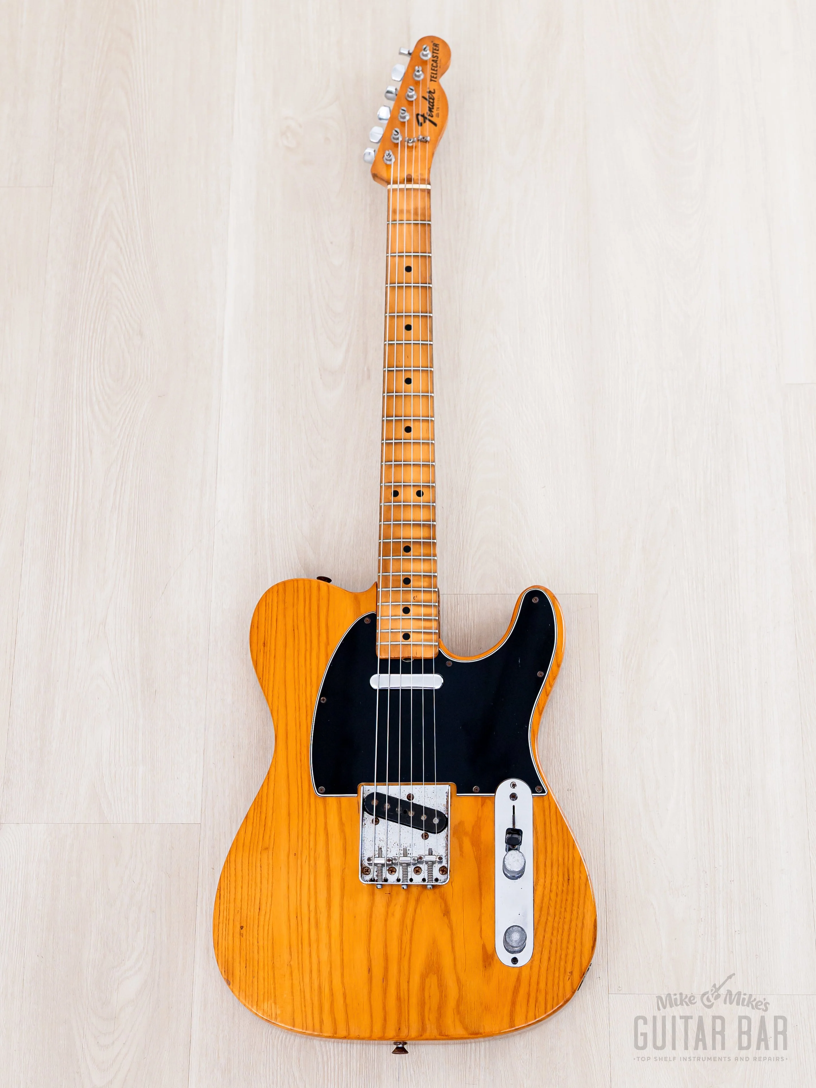 1976 Fender Telecaster Butterscotch Vintage Guitar 100% Original w/ Case - Image 2