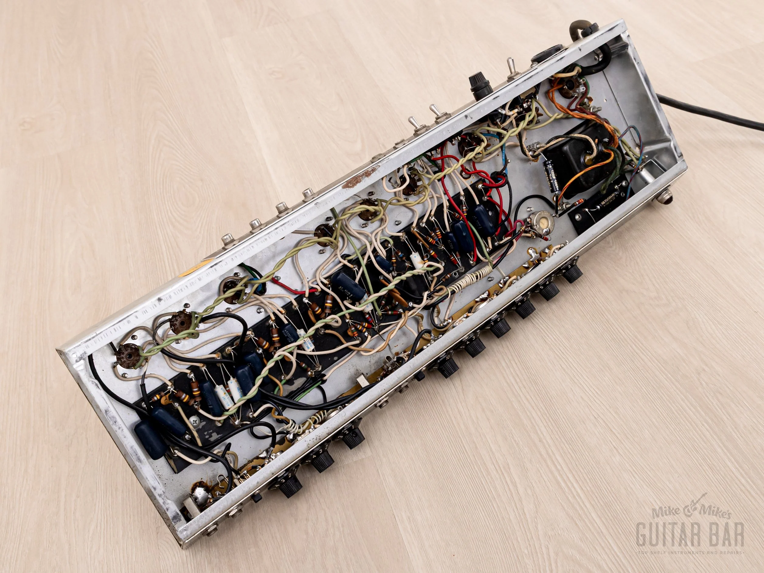 1976 Fender Vibrolux Reverb Silverface Vintage Tube Amp 2x10 w/ CTS Alnico, Ftsw - Image 16