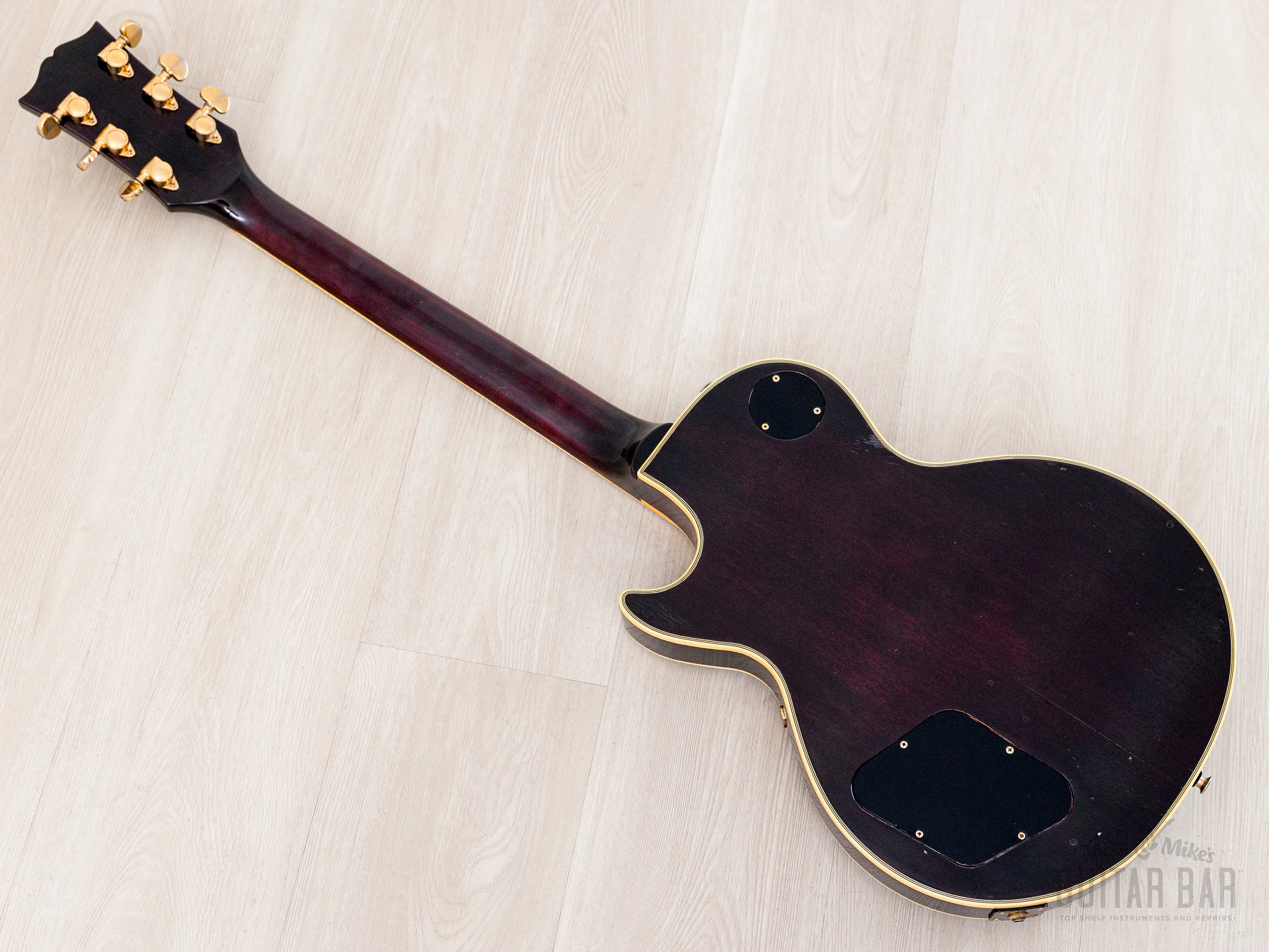 1976 Greco EG1000 Custom Wine Red, 100% Original w/ Maxon U-3000, Case - Image 12