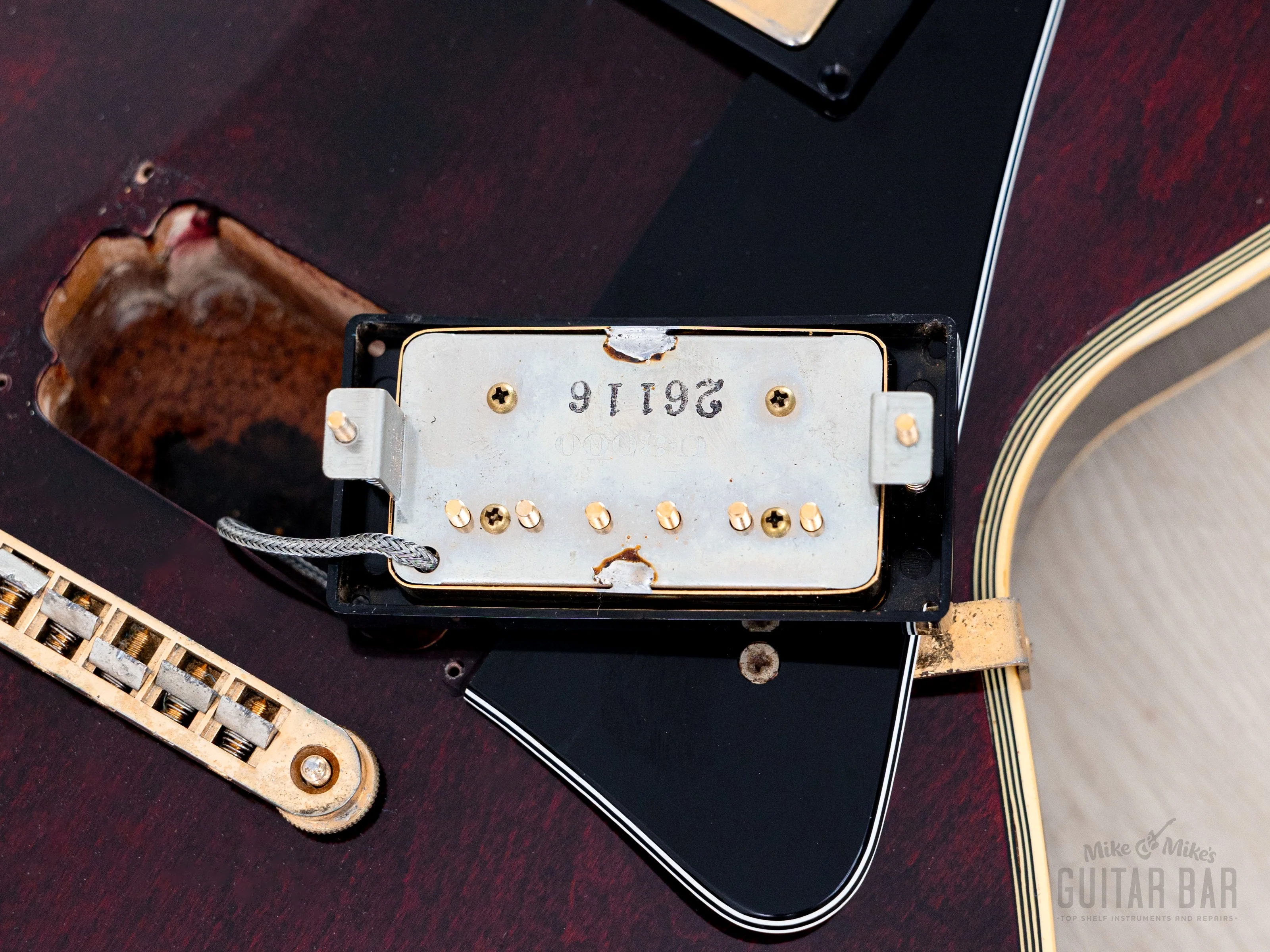1976 Greco EG1000 Custom Wine Red, 100% Original w/ Maxon U-3000, Case - Image 19