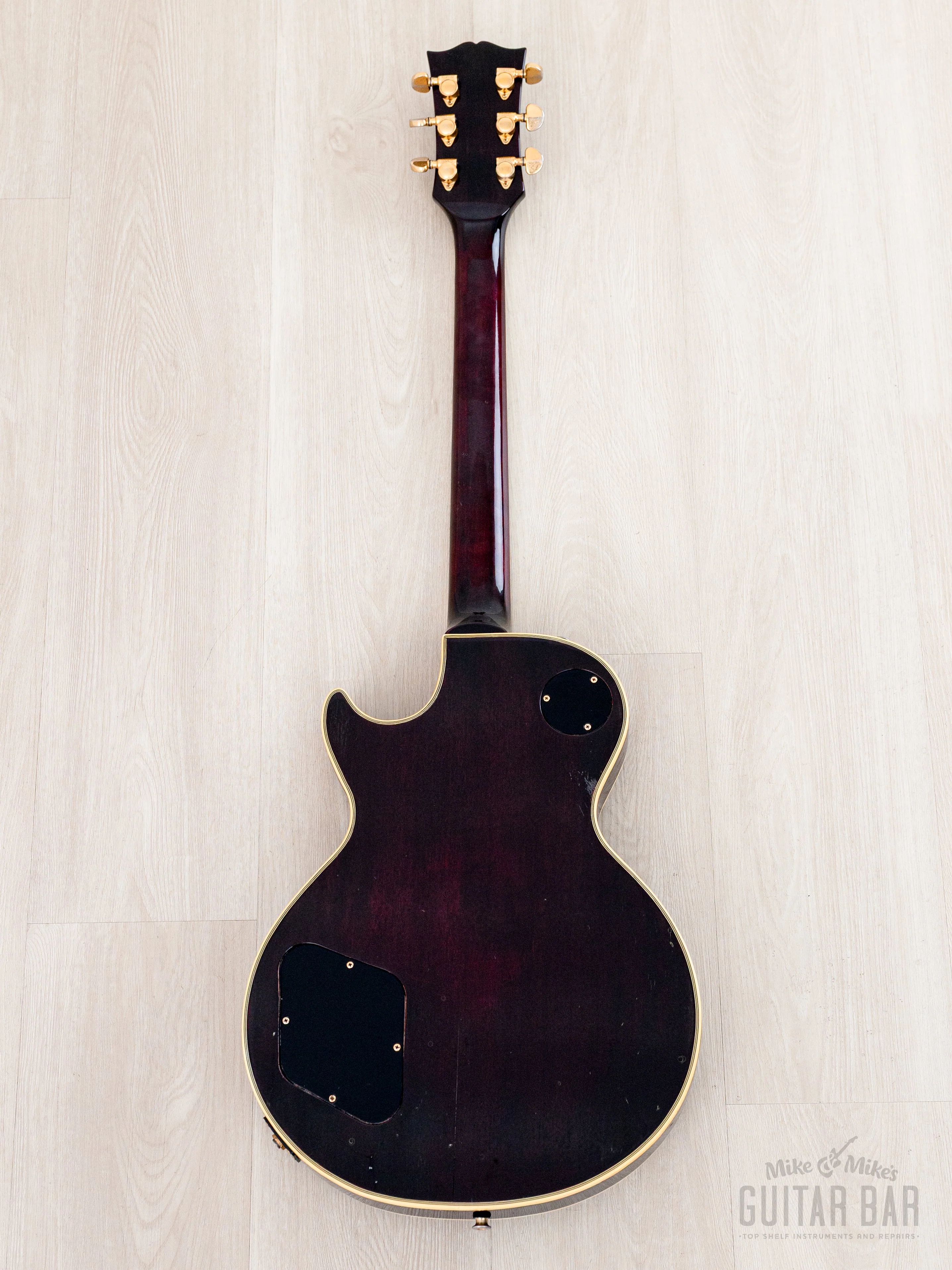 1976 Greco EG1000 Custom Wine Red, 100% Original w/ Maxon U-3000, Case - Image 3
