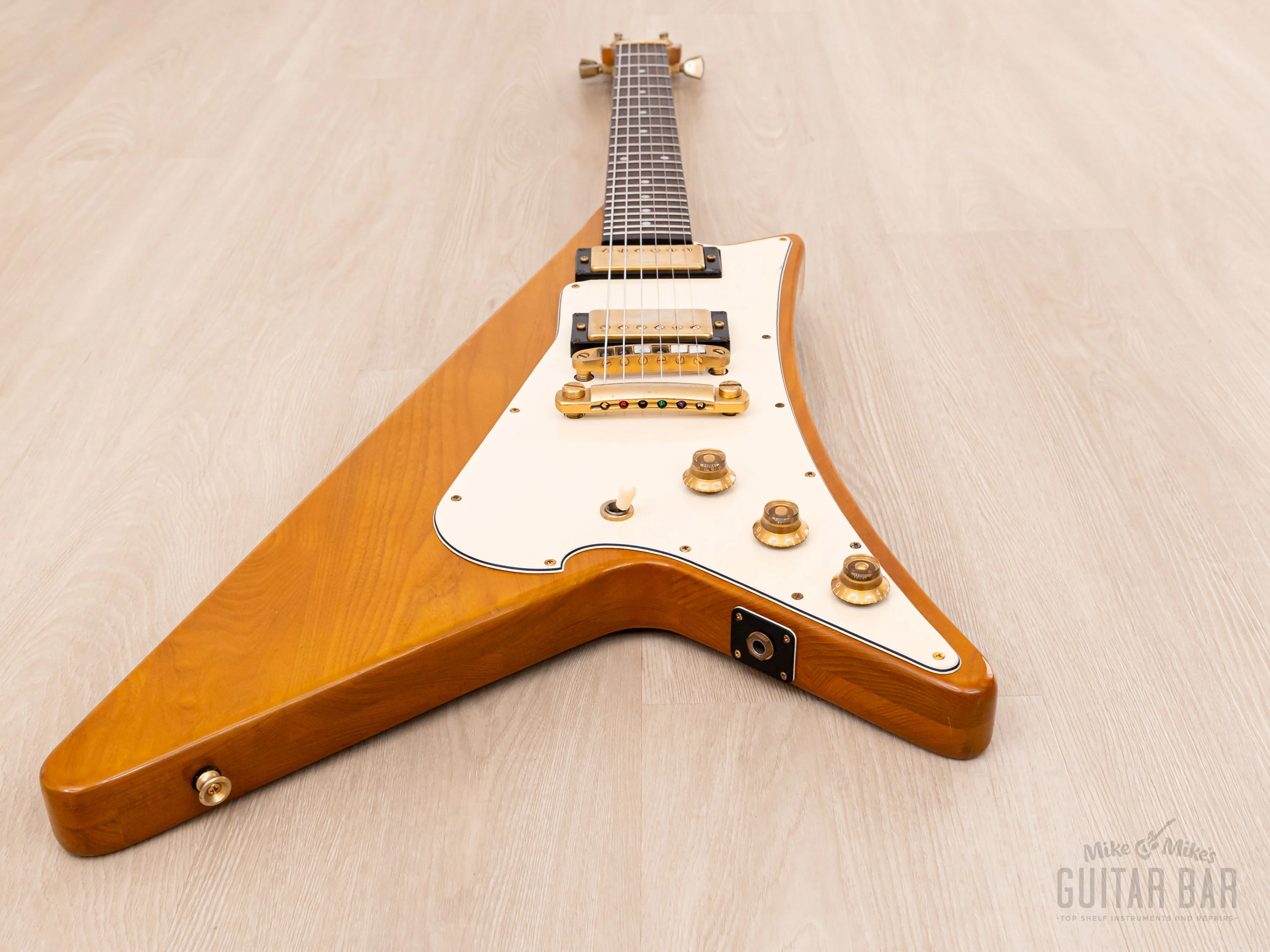 1976 Greco MD900 Moderne Vintage Guitar, 100% Original w/ Maxon U-2000 Pickups & Case - Image 10