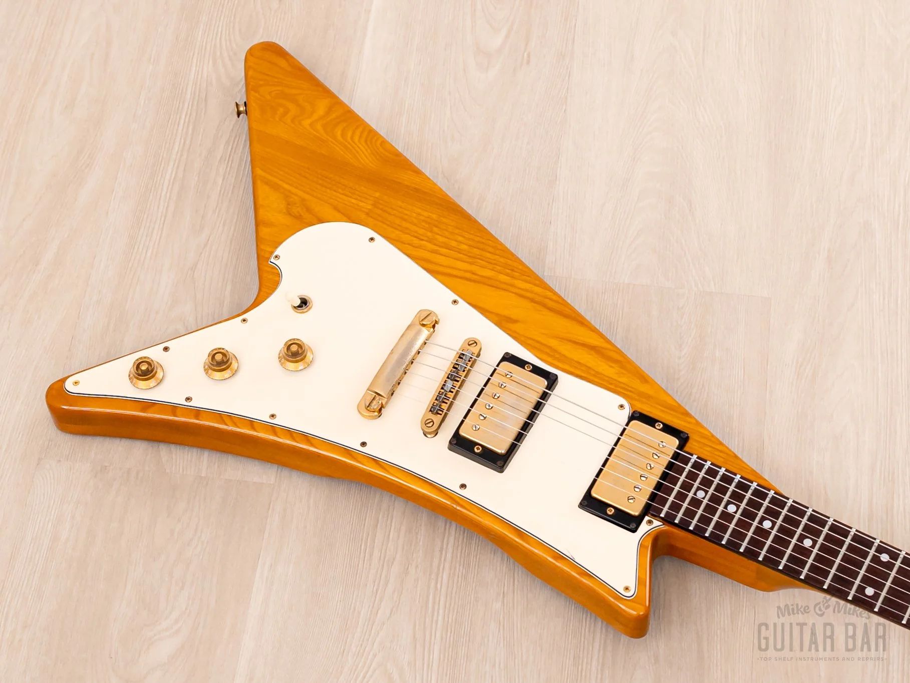 1976 Greco MD900 Moderne Vintage Guitar, 100% Original w/ Maxon U-2000 Pickups & Case - Image 8