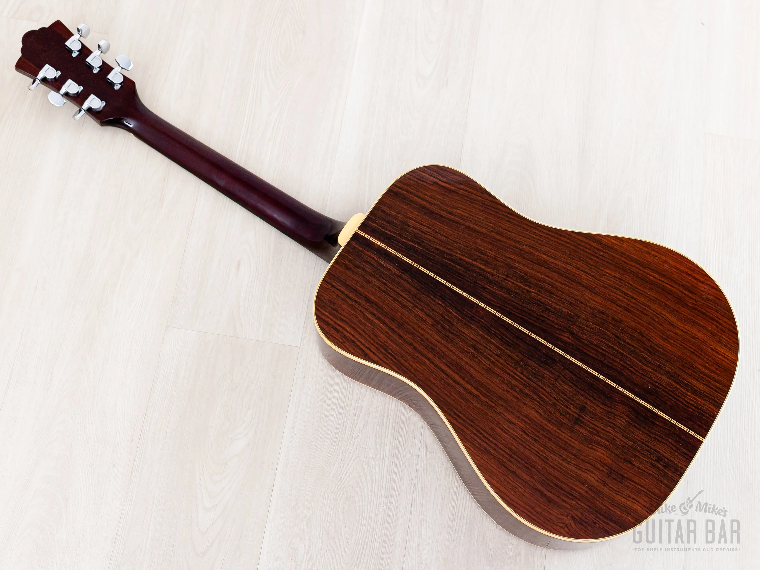 1976 Guild D-50 Bluegrass Special Vintage Dreadnought Acoustic Guitar Sunburst w/ Case, USA Westerly - Image 15