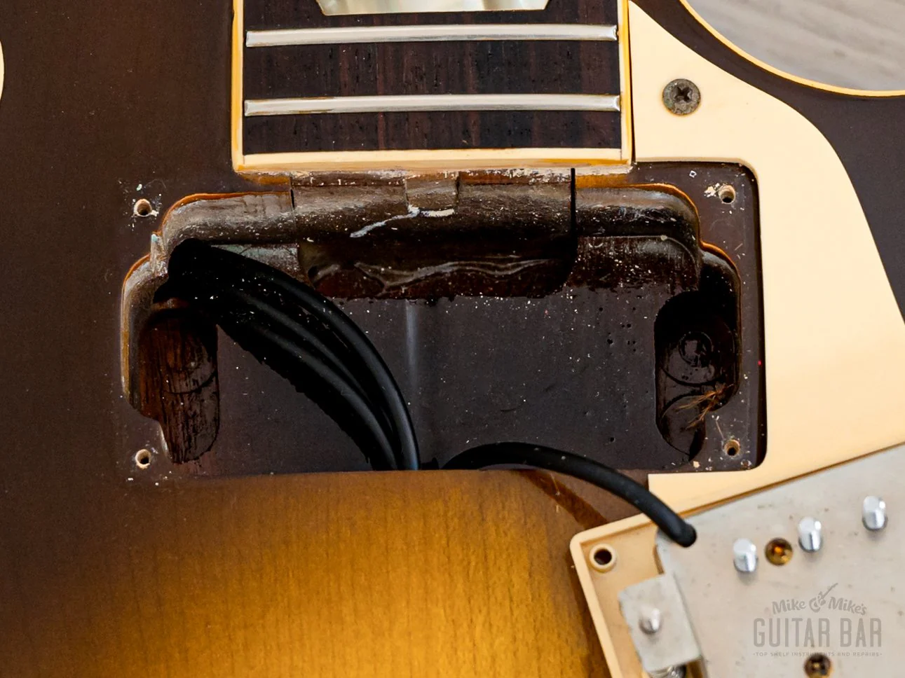 1977 Burny FLG-70 Les Paul Standard Vintage Guitar Tobacco Sunburst w/ Zebra Bobbins & Case, Japan Fernandes - Image 16