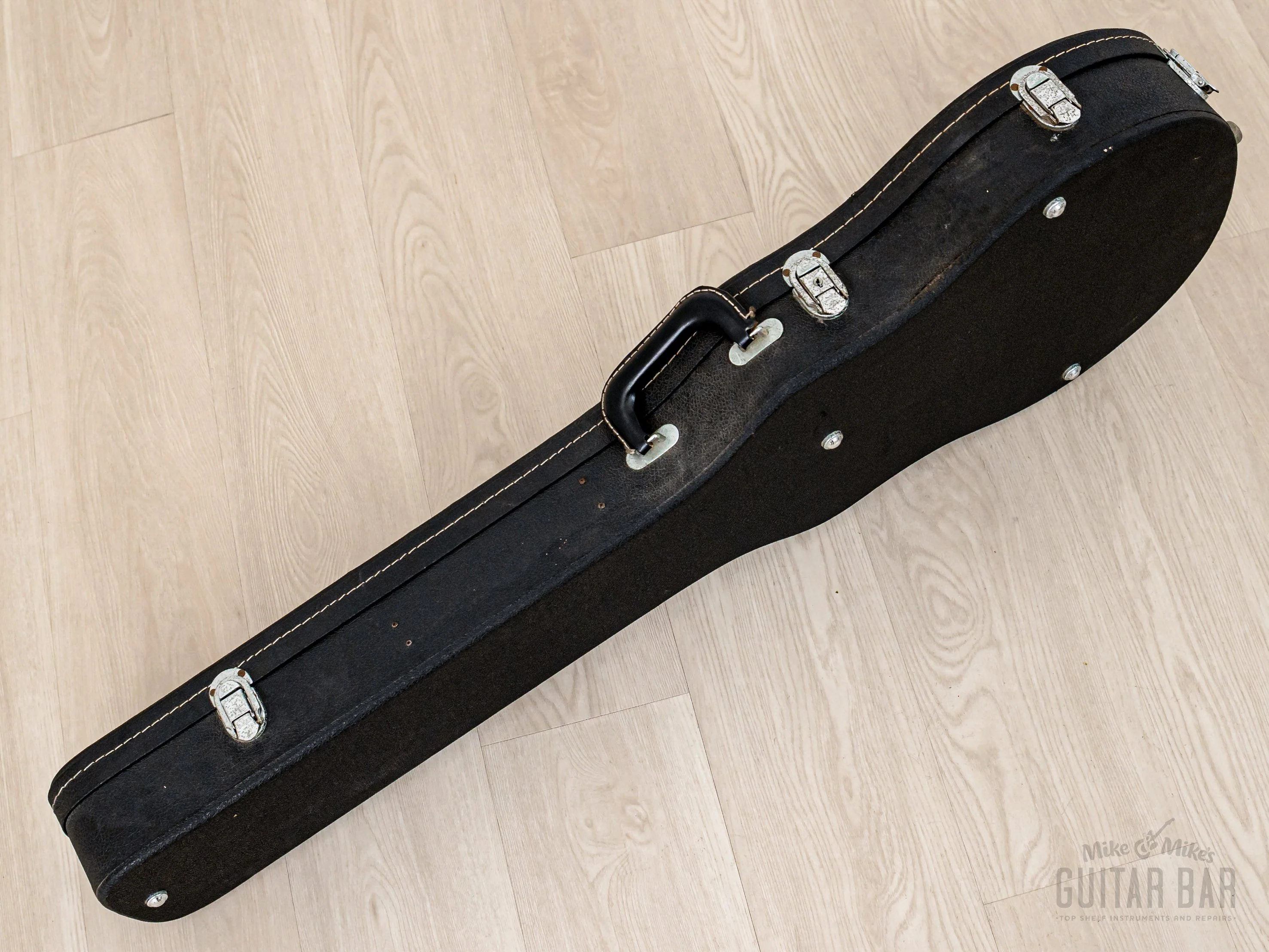 1977 Burny FLG-70 Les Paul Standard Vintage Guitar Tobacco Sunburst w/ Zebra Bobbins & Case, Japan Fernandes - Image 20