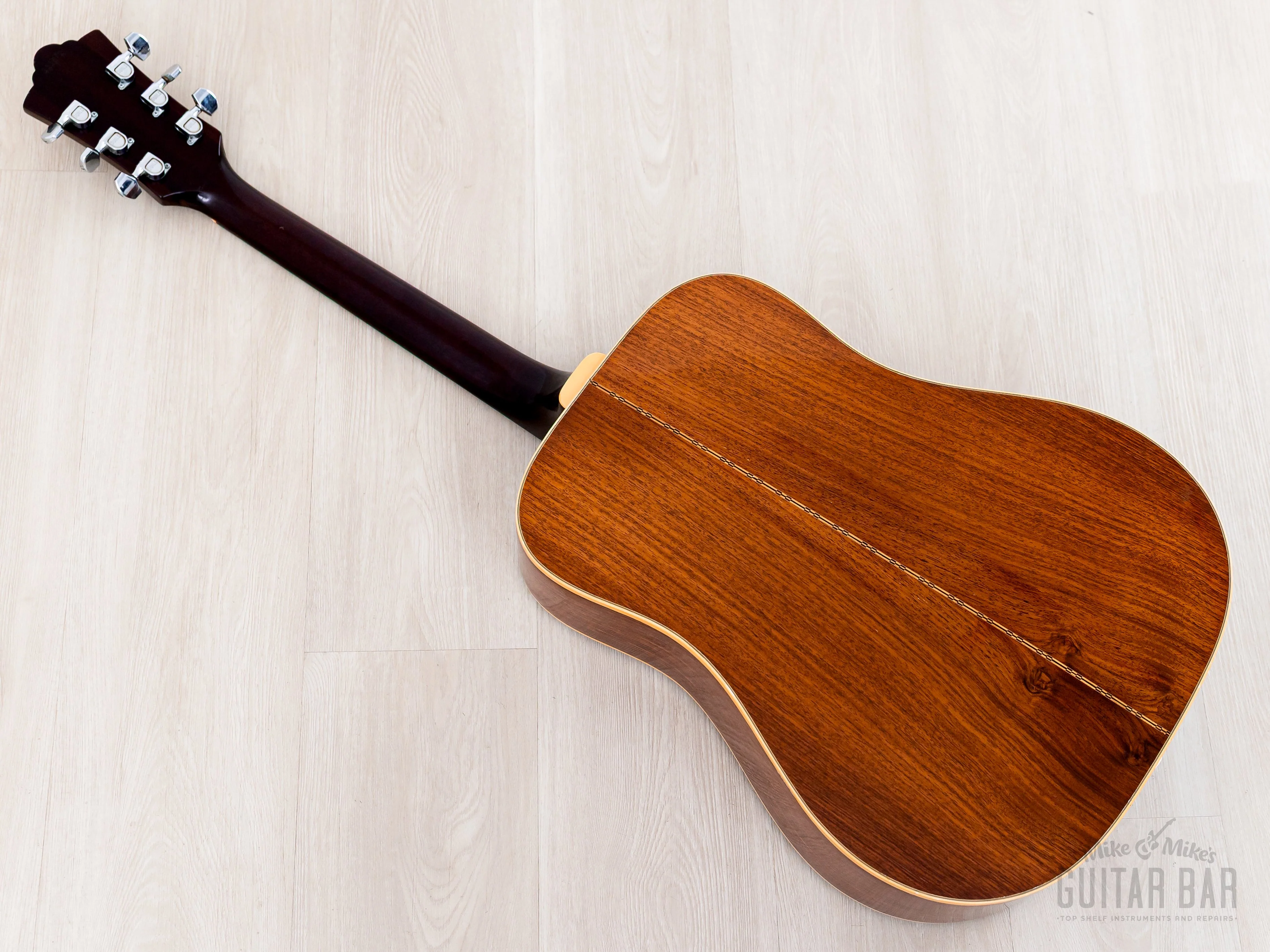 1977 Guild D-50 Bluegrass Special Vintage Dreadnought Acoustic Guitar Sunburst w/ Case, USA Westerly - Image 16