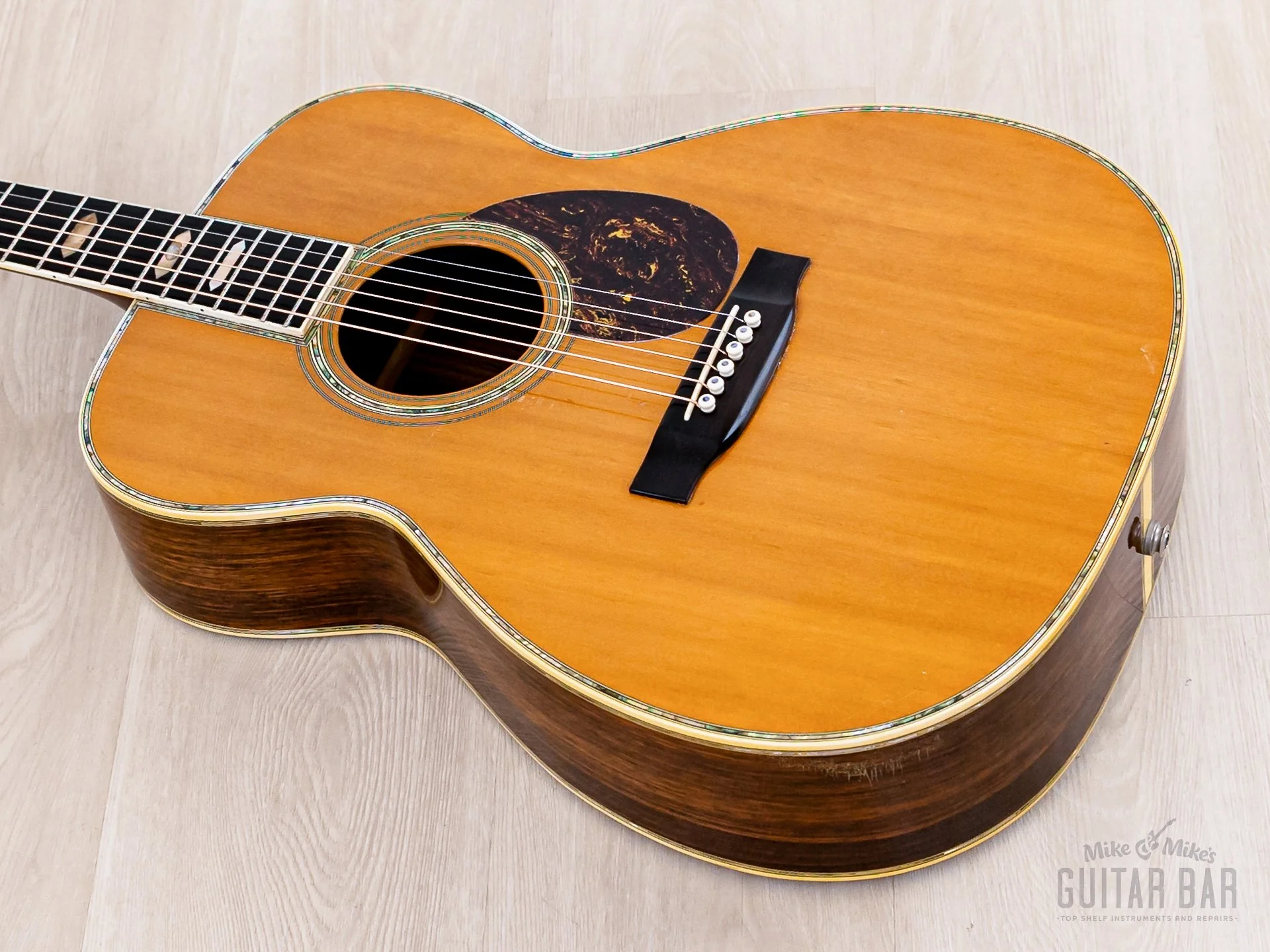 1977 Martin SOM-45 Special Edition (1 of 56) Orchestra Model Acoustic Guitar w/ Case, OM-45 - Image 12