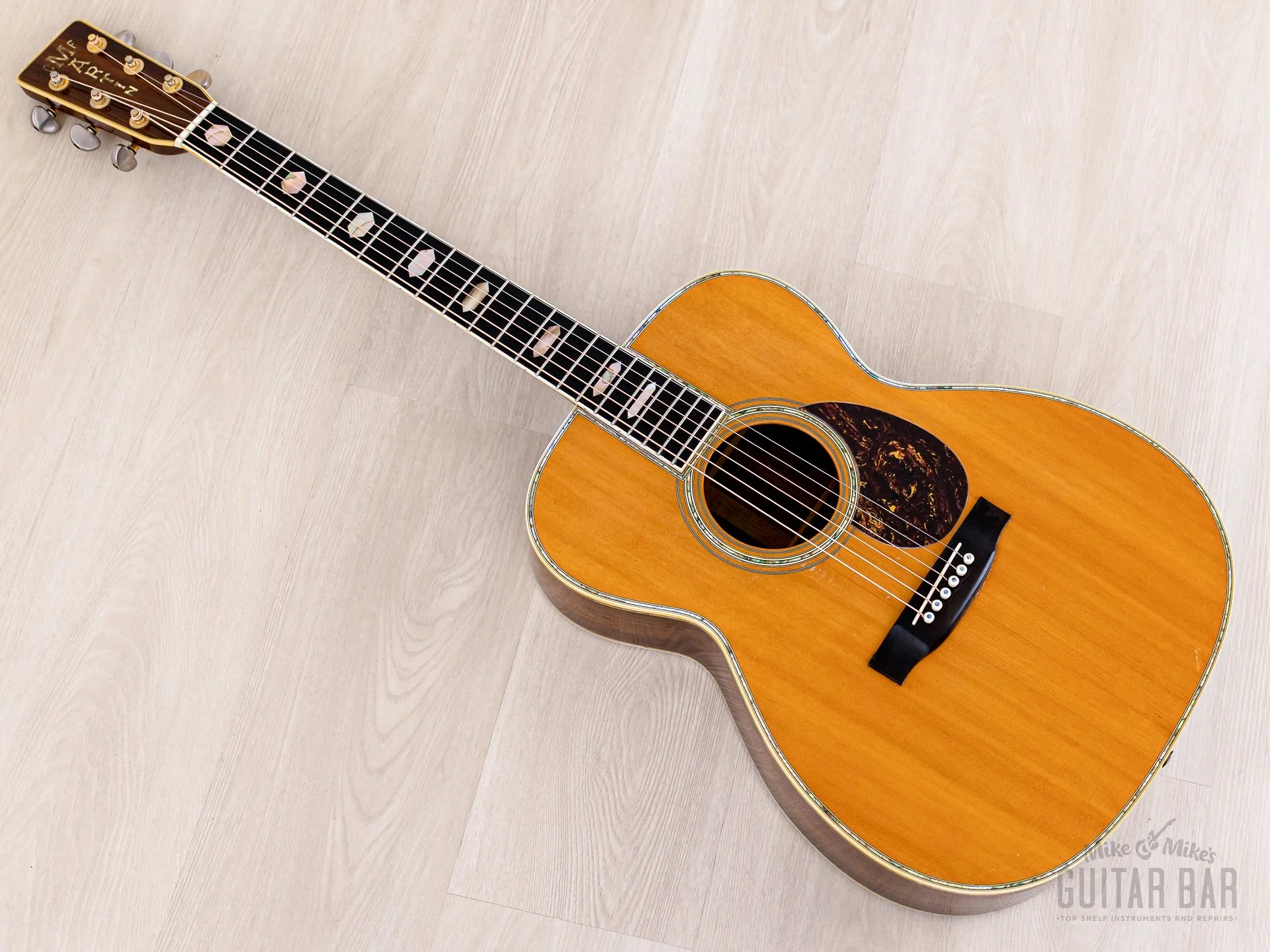 1977 Martin SOM-45 Special Edition (1 of 56) Orchestra Model Acoustic Guitar w/ Case, OM-45 - Image 14