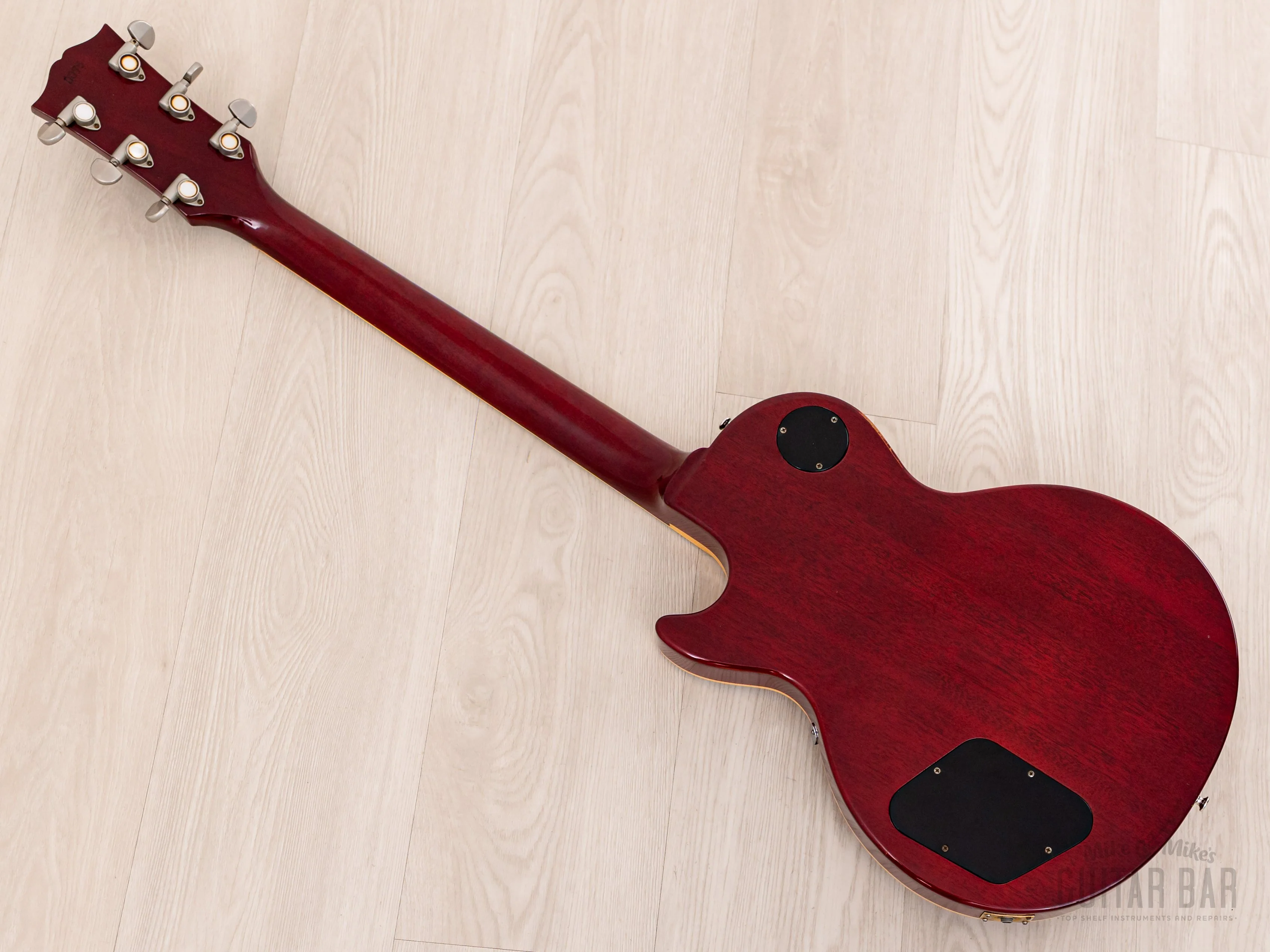 1977 Navigator by ESP ES-12 Les Paul Standard Vintage Guitar w/ Seymour Duncan SH-1 PAFs, Case - Image 12