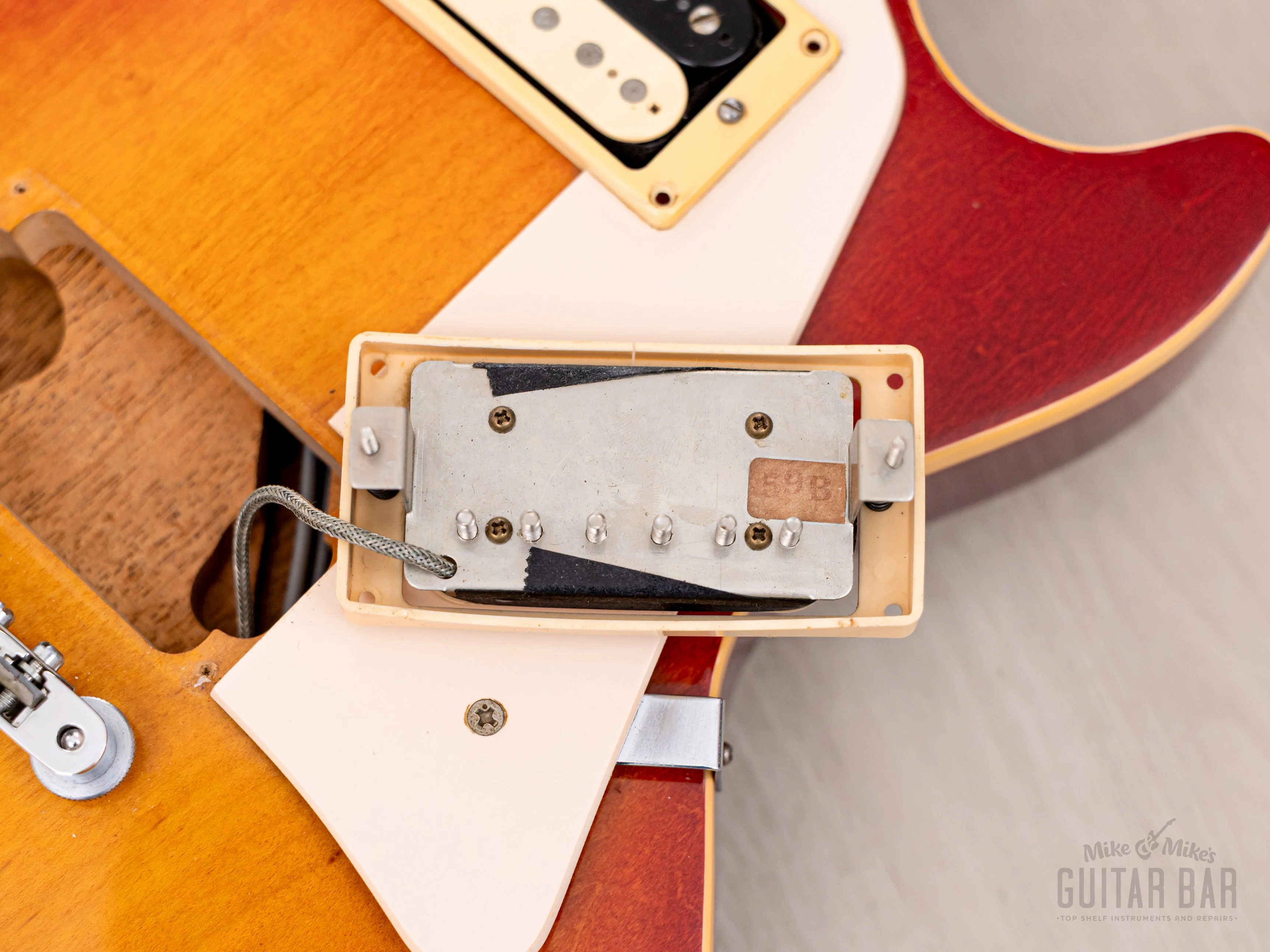 1977 Navigator by ESP ES-12 Les Paul Standard Vintage Guitar w/ Seymour Duncan SH-1 PAFs, Case - Image 17