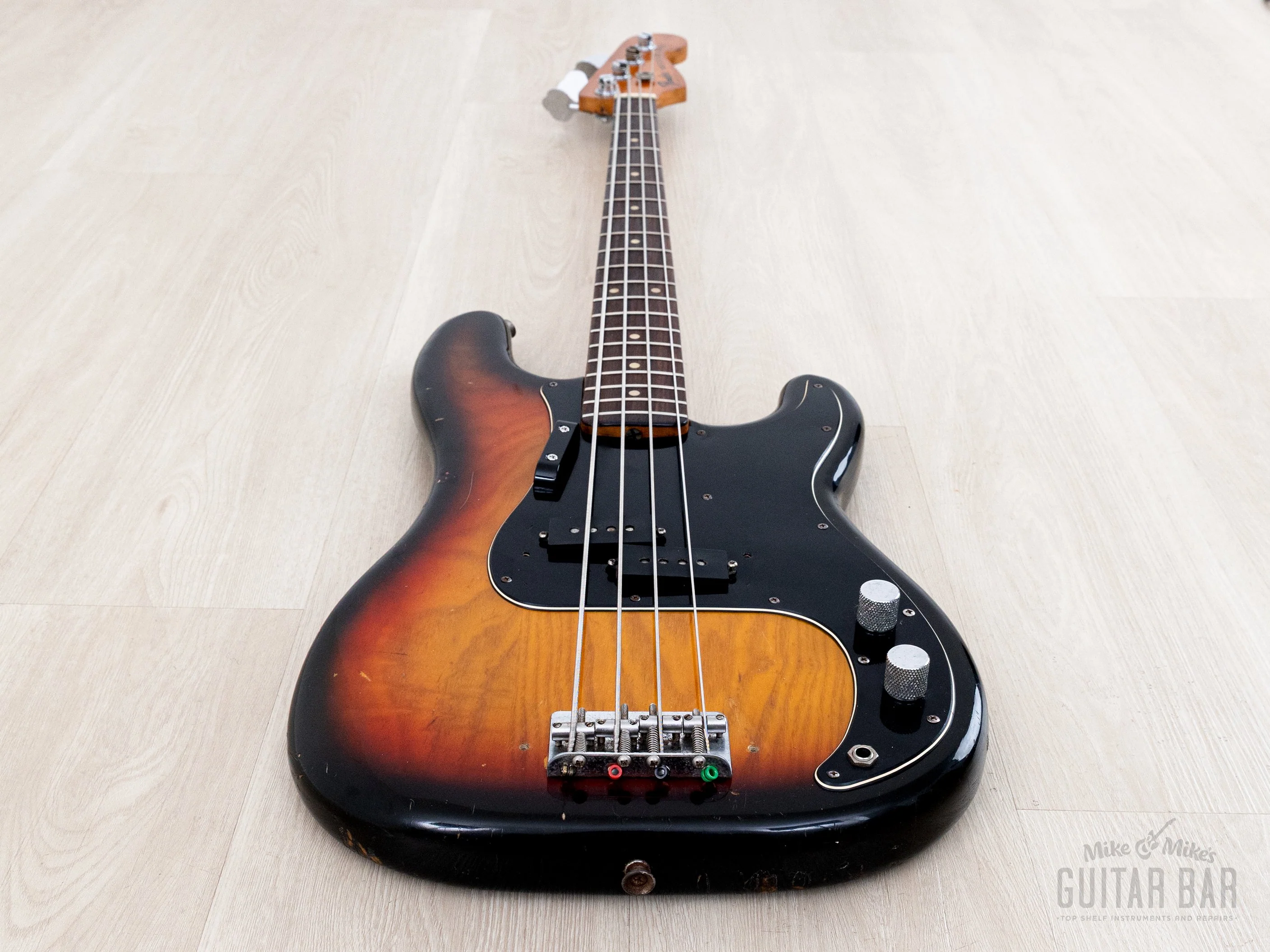 1978 Fender Precision Bass Sunburst Vintage Bass, 100% Original w/ Case - Image 11