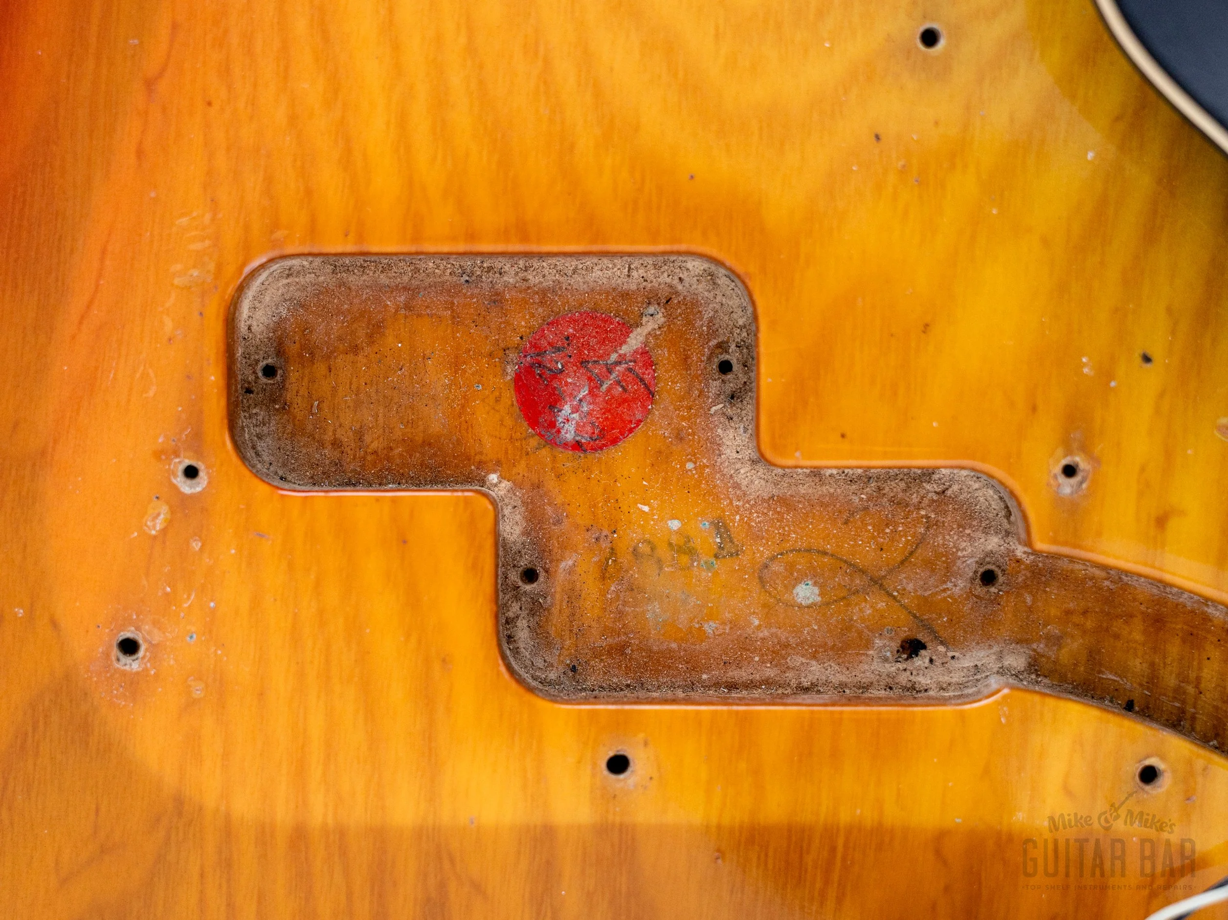 1978 Fender Precision Bass Sunburst Vintage Bass, 100% Original w/ Case - Image 23