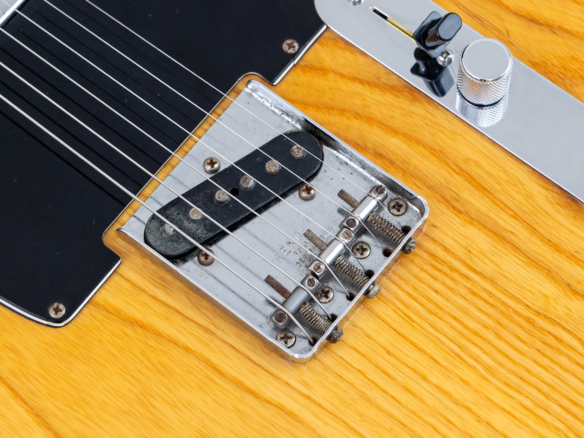 1978 Fender Telecaster Vintage Guitar Natural w/ Case - Image 8