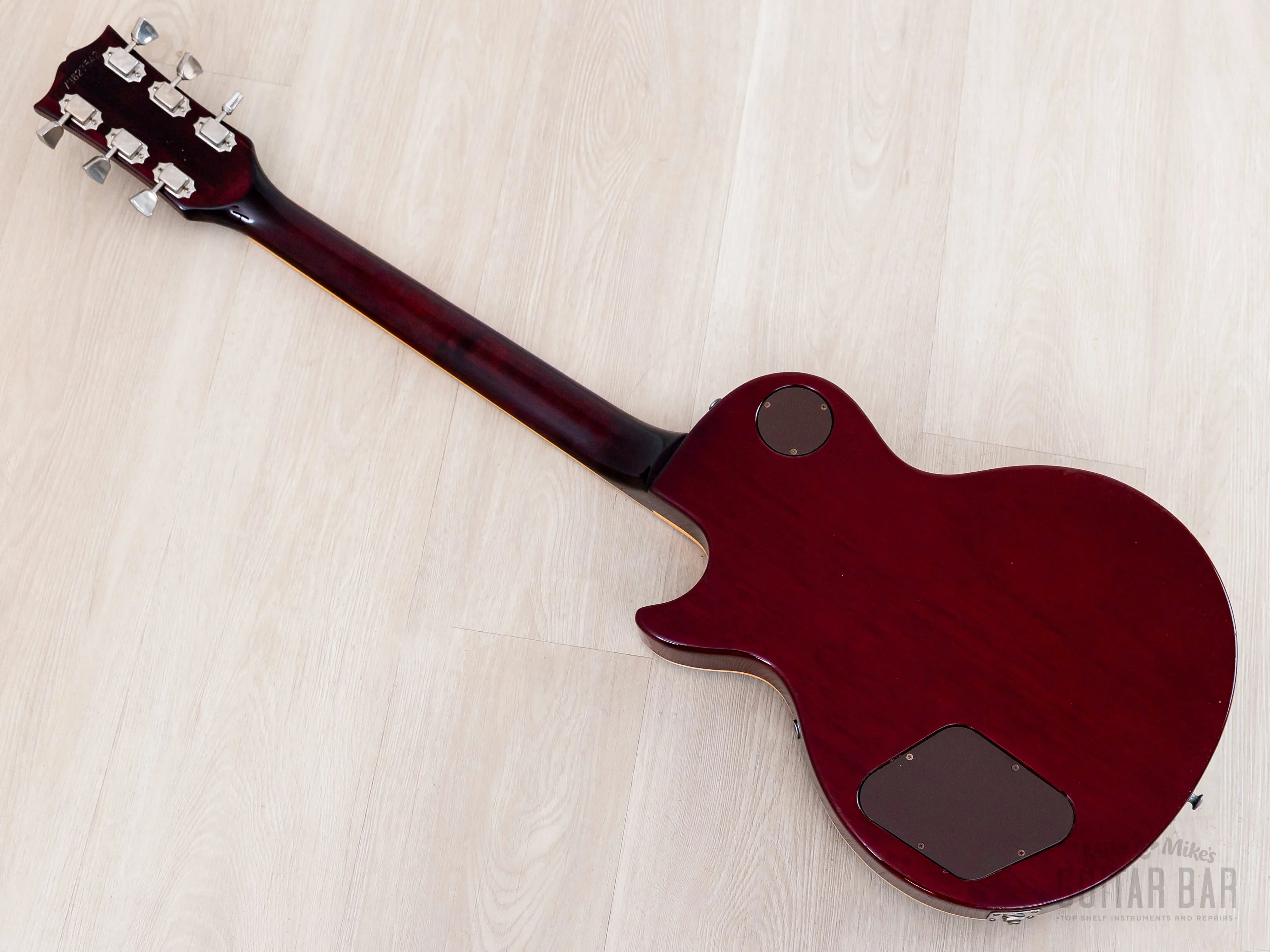 1978 Gibson Les Paul Standard Vintage Guitar Wine Red w/ T Tops - Image 12